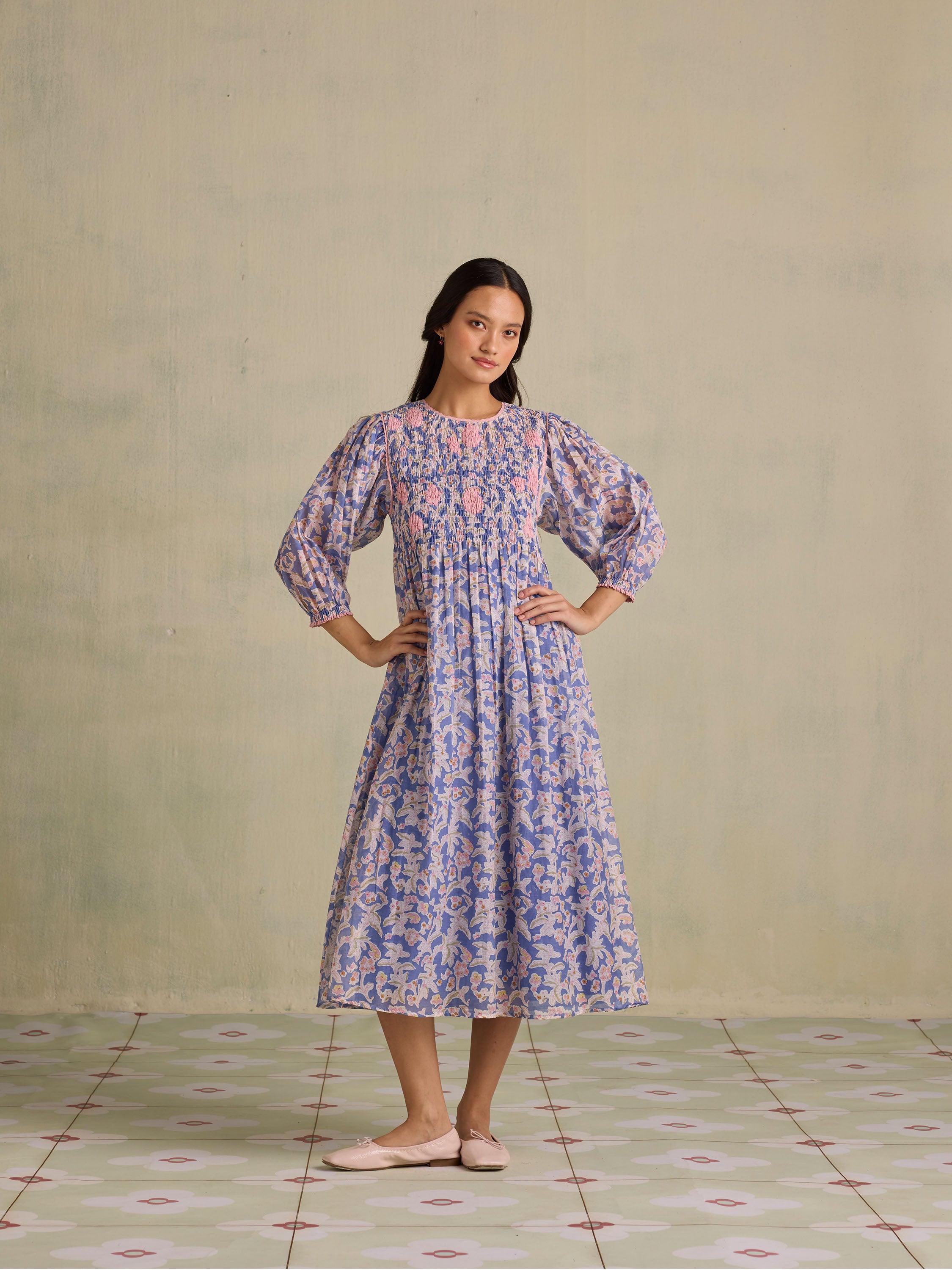 Bluebell Smock Dress