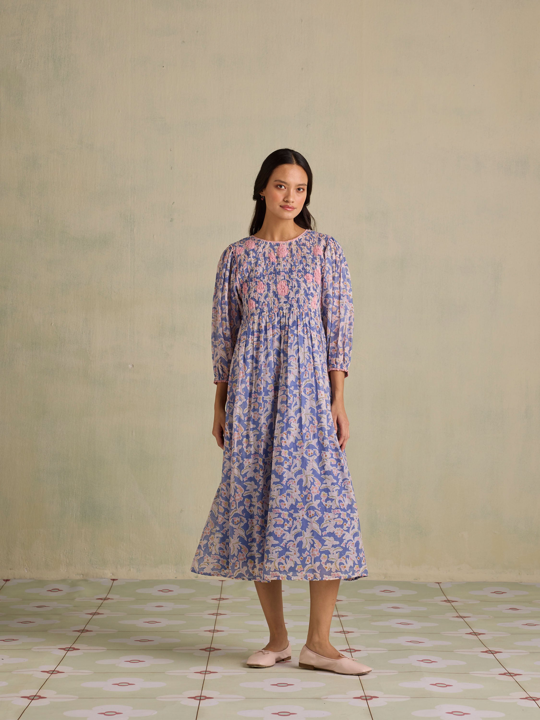 Bluebell Smock Dress