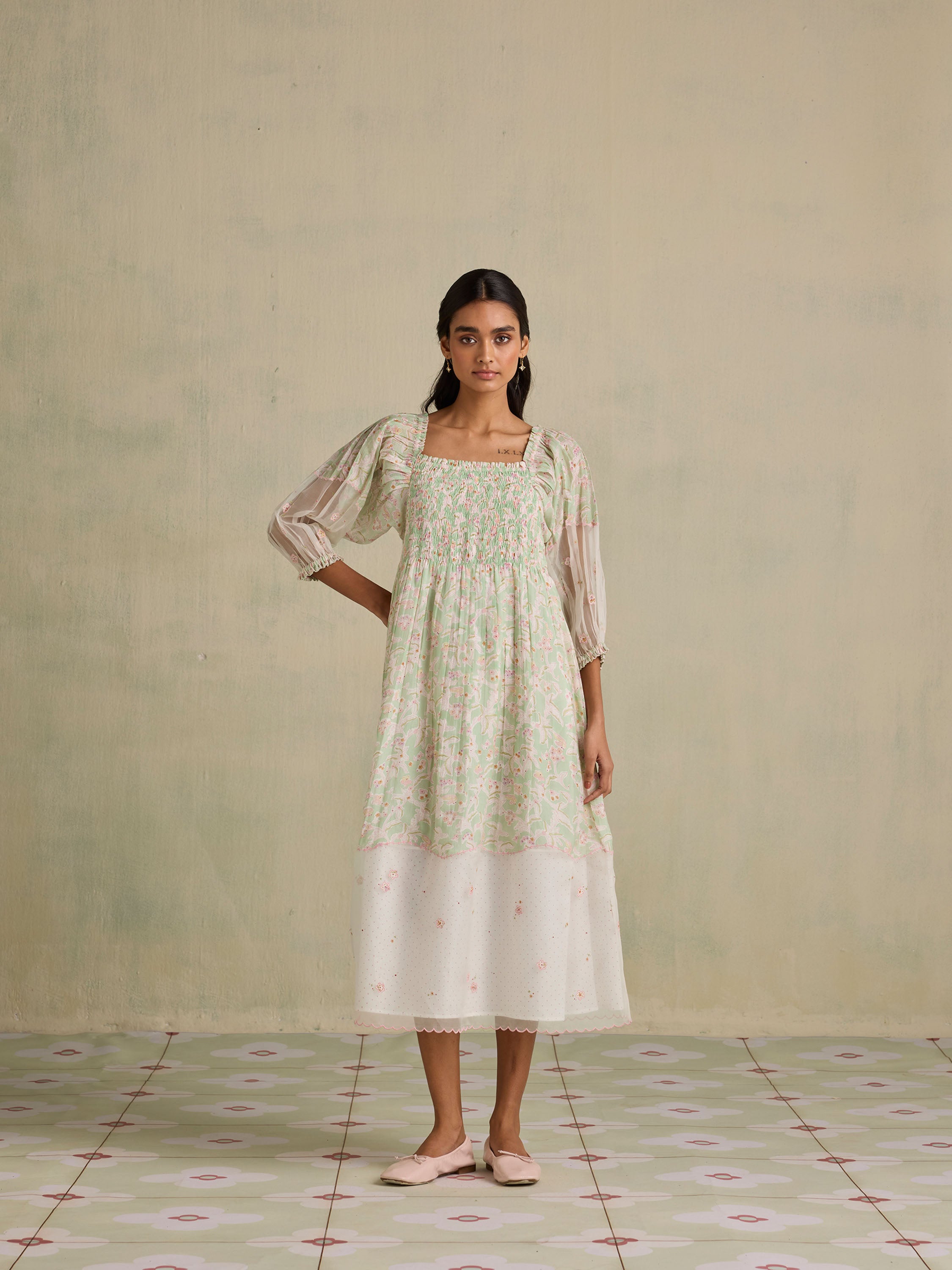 Cypress Chintz Dress