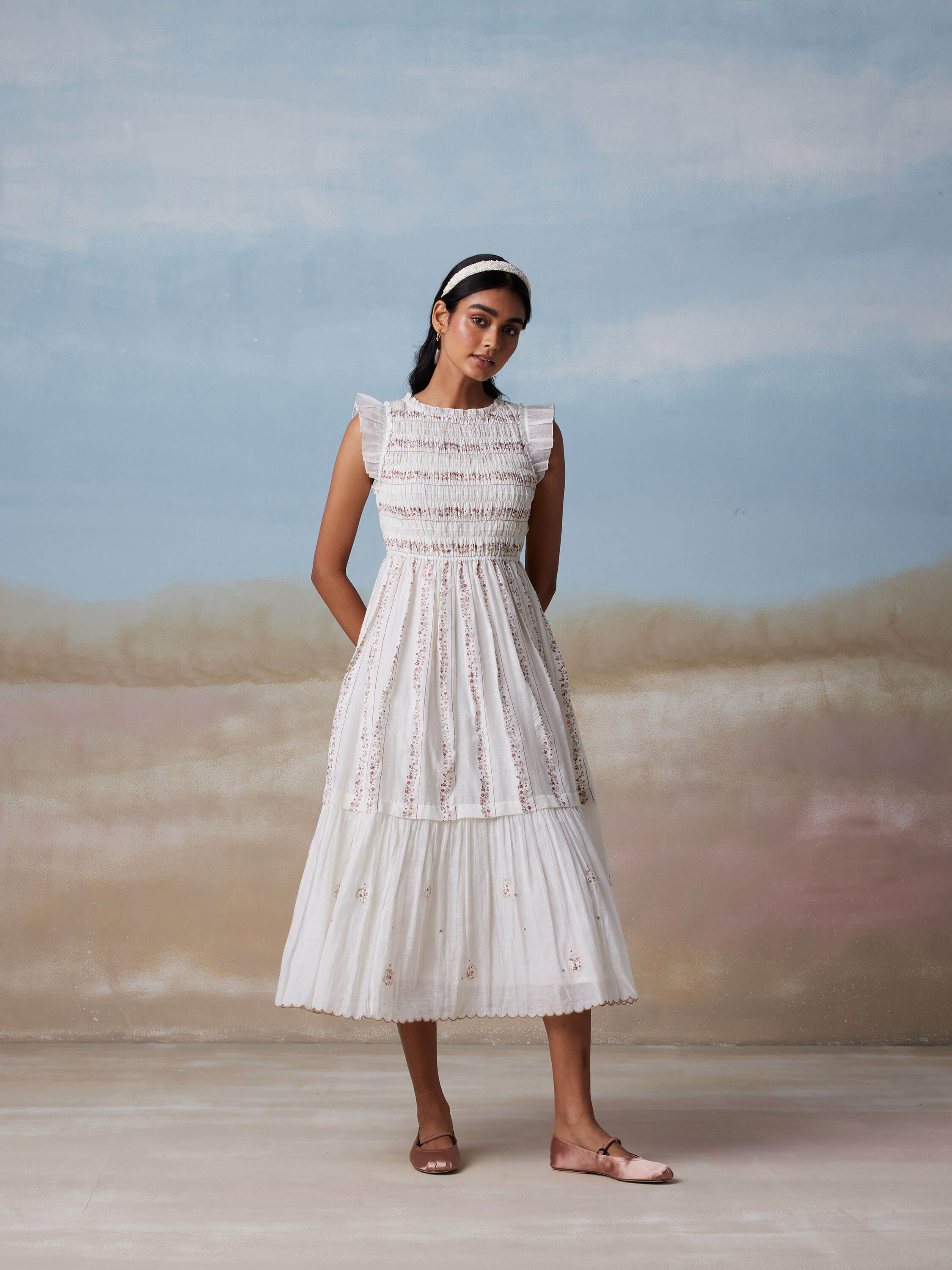 Airy Impressions Smock Dress - Image 4