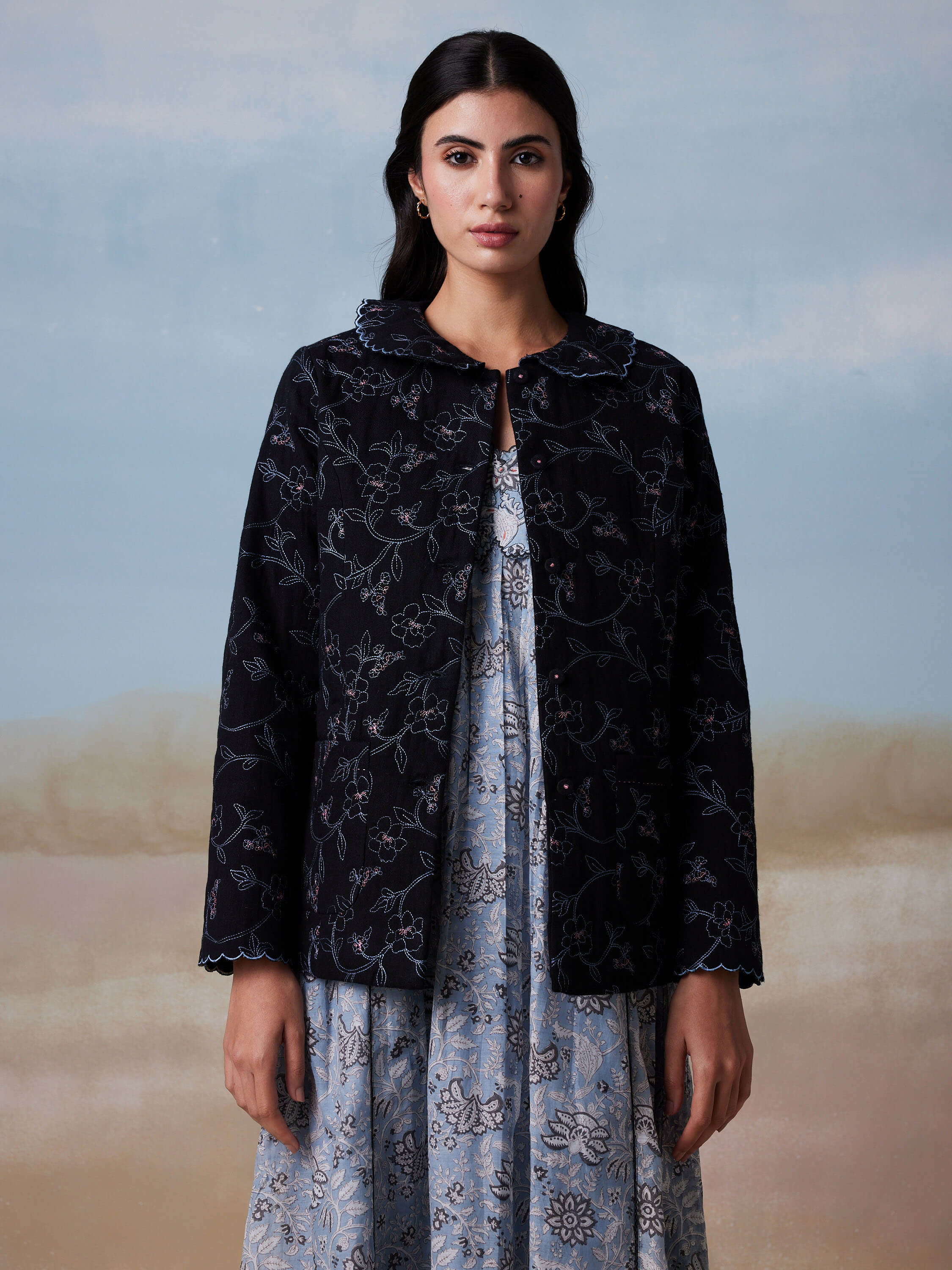 Cocoon Quilted Jacket - Image 2