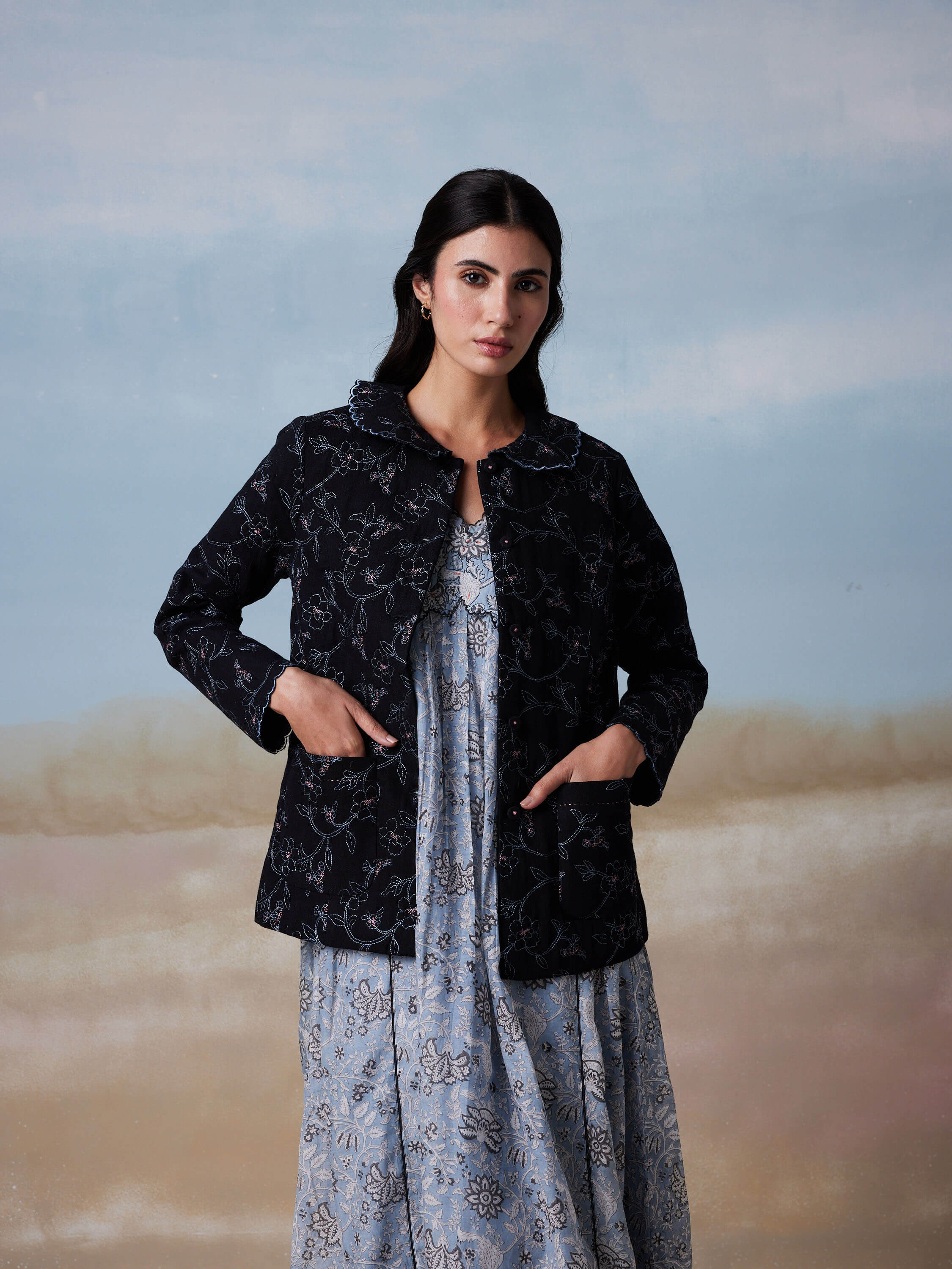 Cocoon Quilted Jacket - Image 7