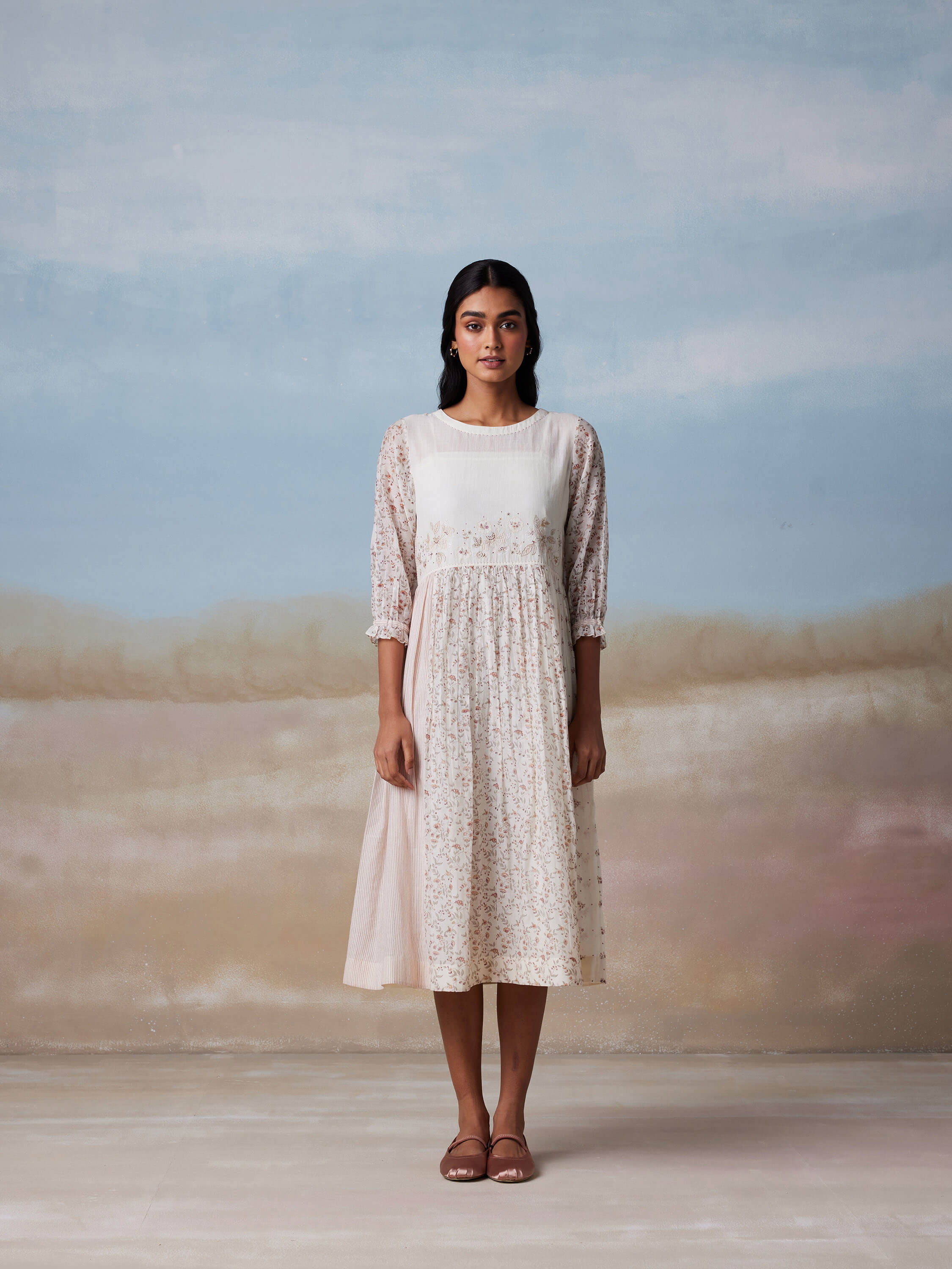 Cottonrose Midi Dress - Image 2