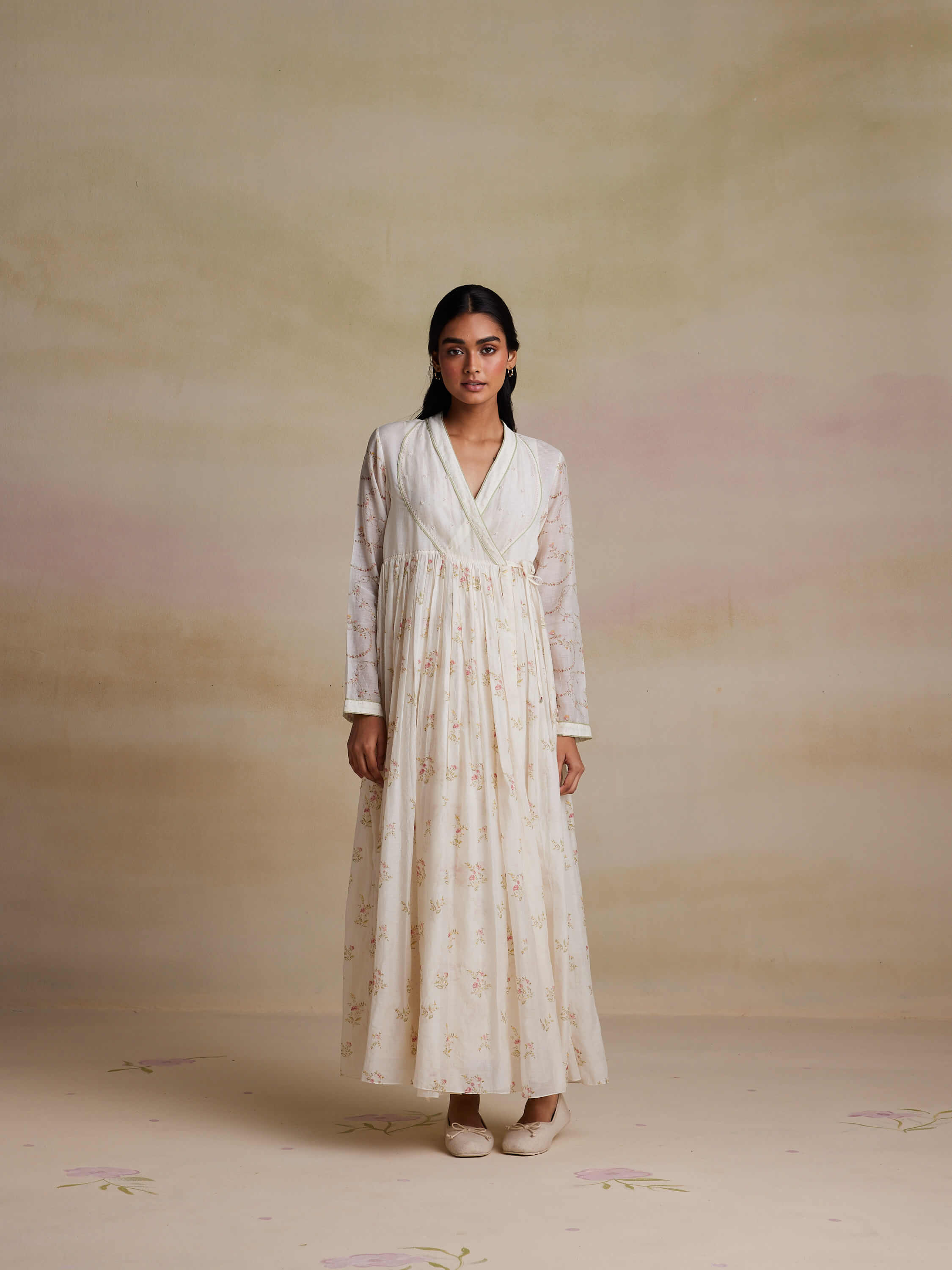 Evergreen Angarakha Wrap Dress - Image 3