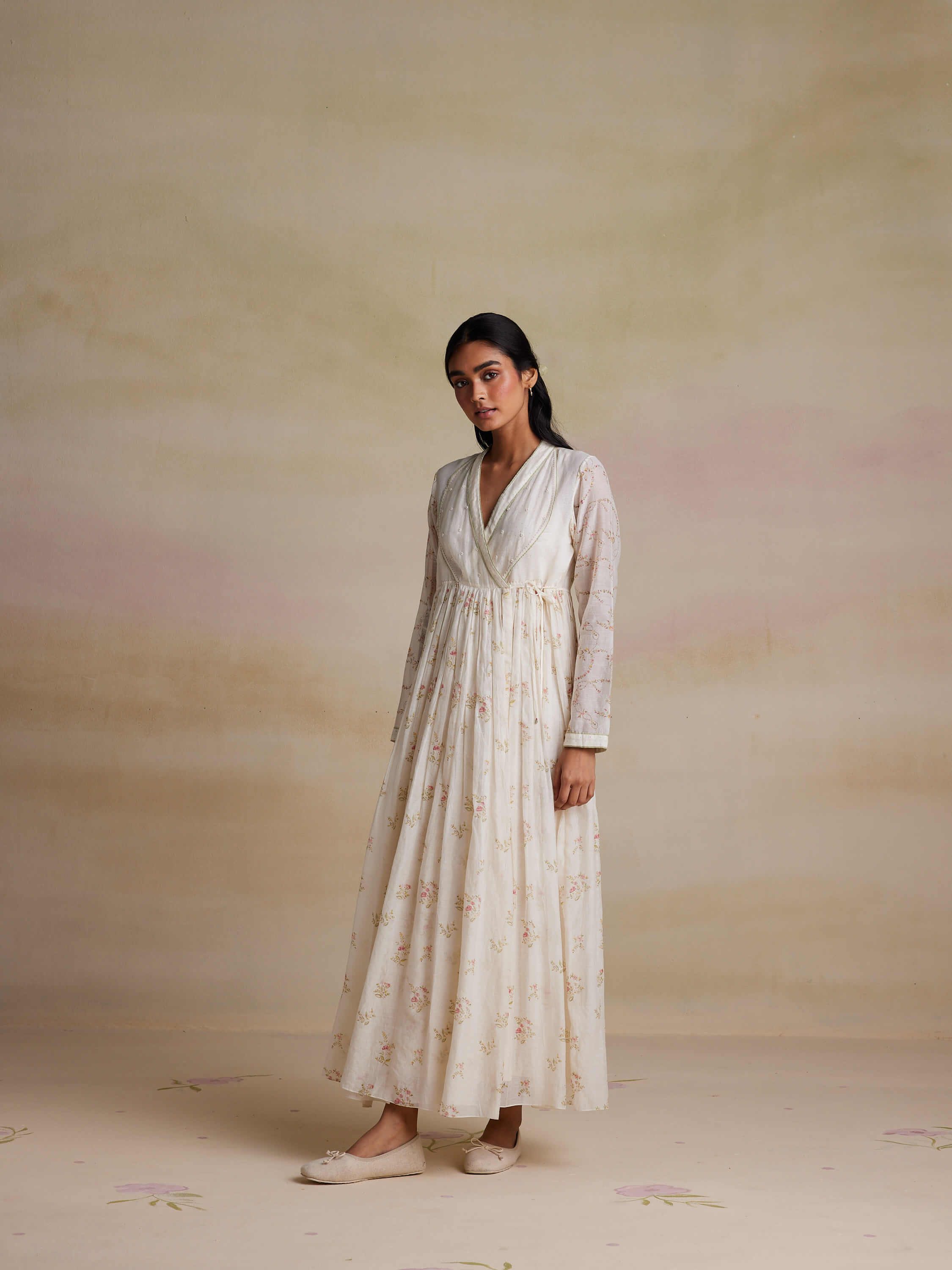 Evergreen Angarakha Wrap Dress - Image 4