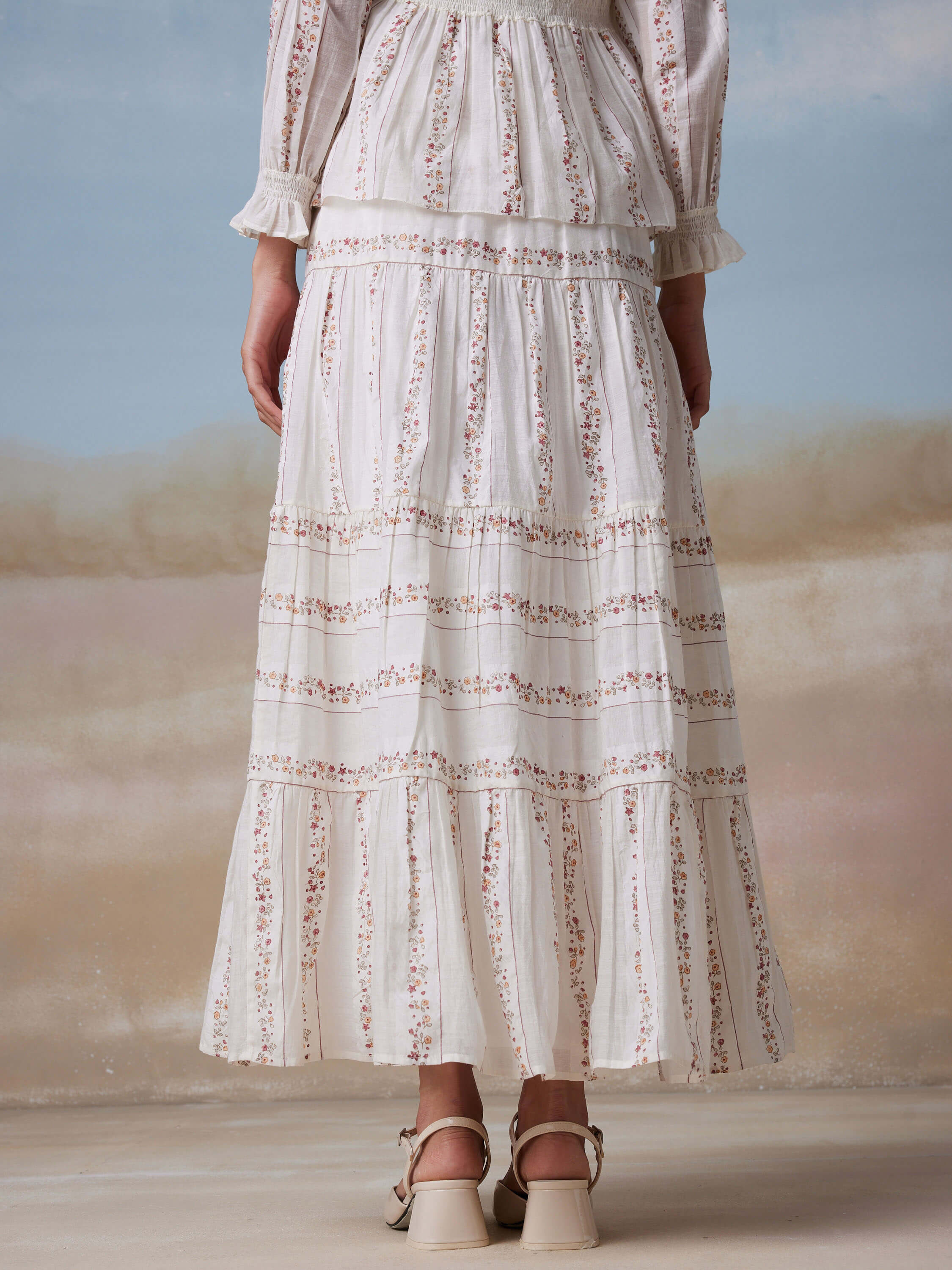 Pastoral Midi Skirt - Image 4