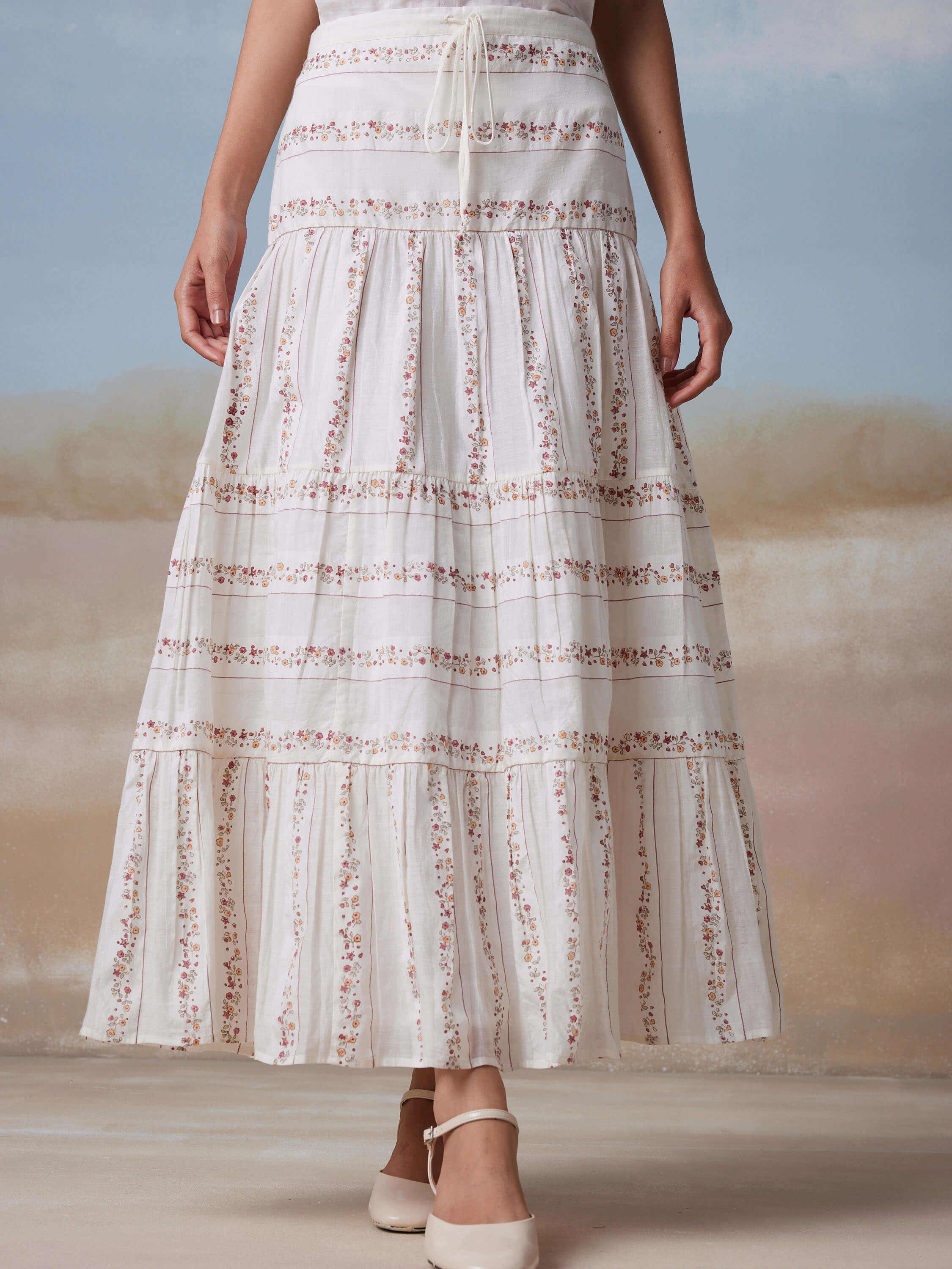 Pastoral Midi Skirt - Image 3