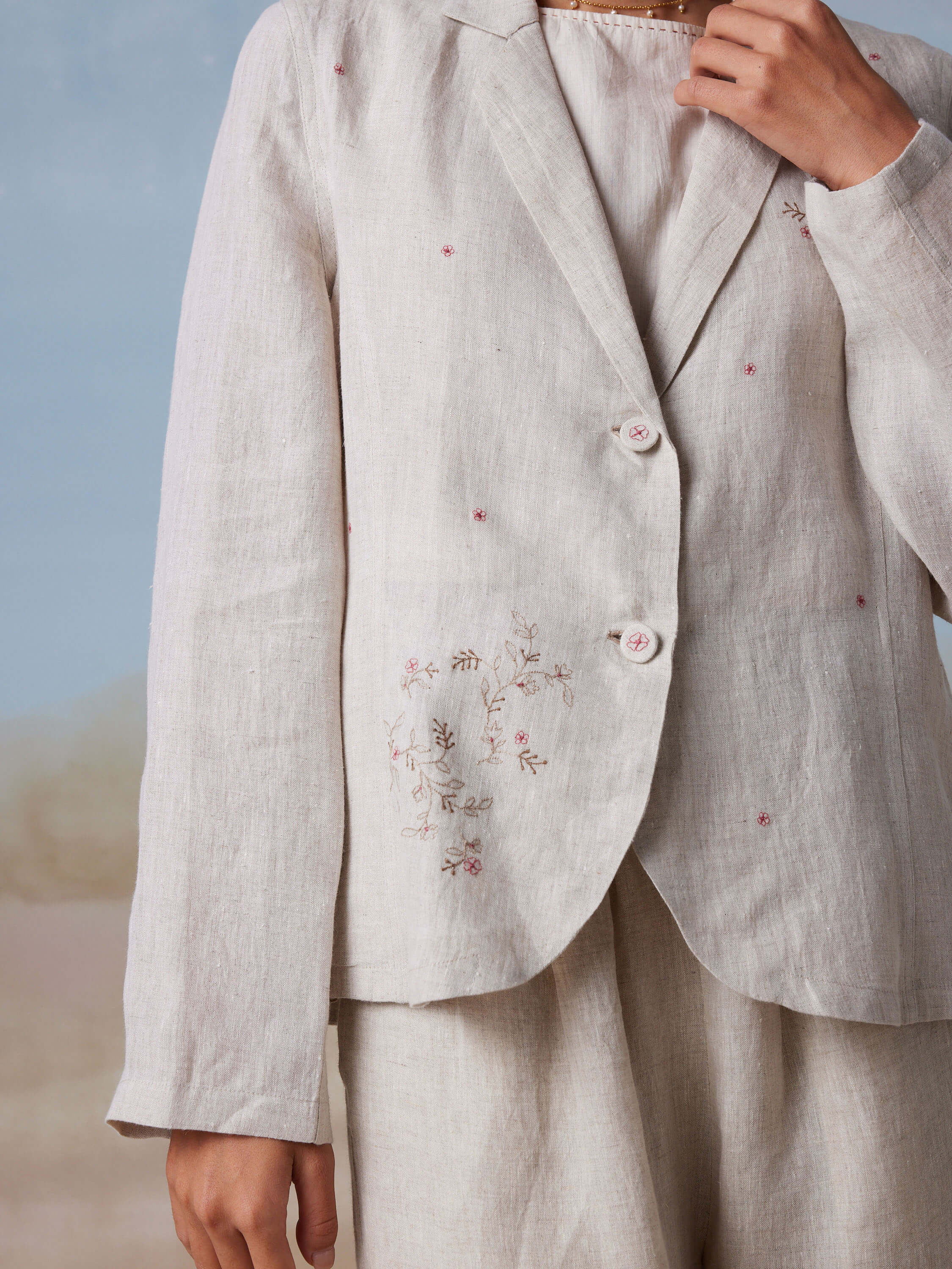 Serenity Linen Jacket - Image 6