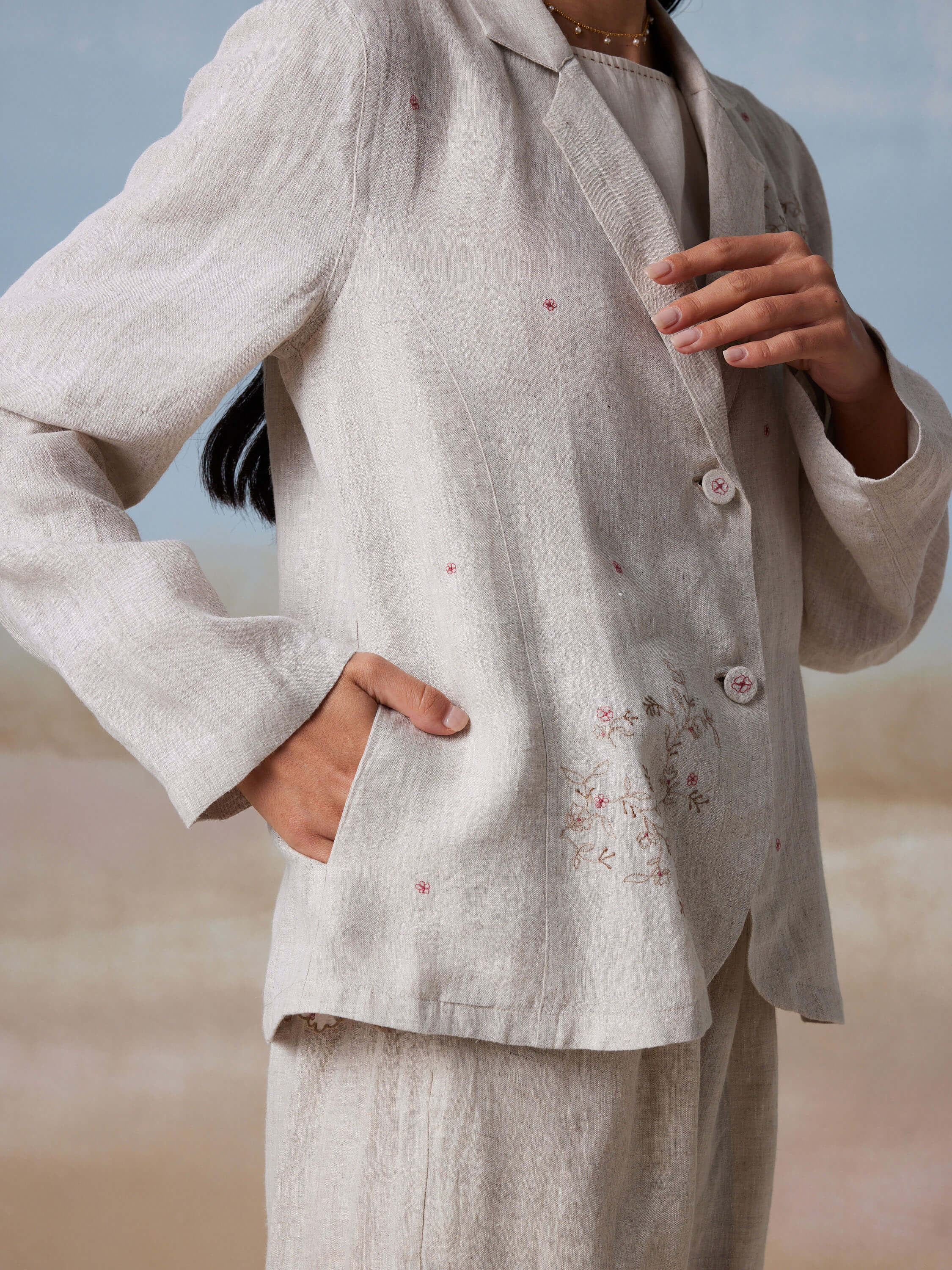 Serenity Linen Jacket - Image 5