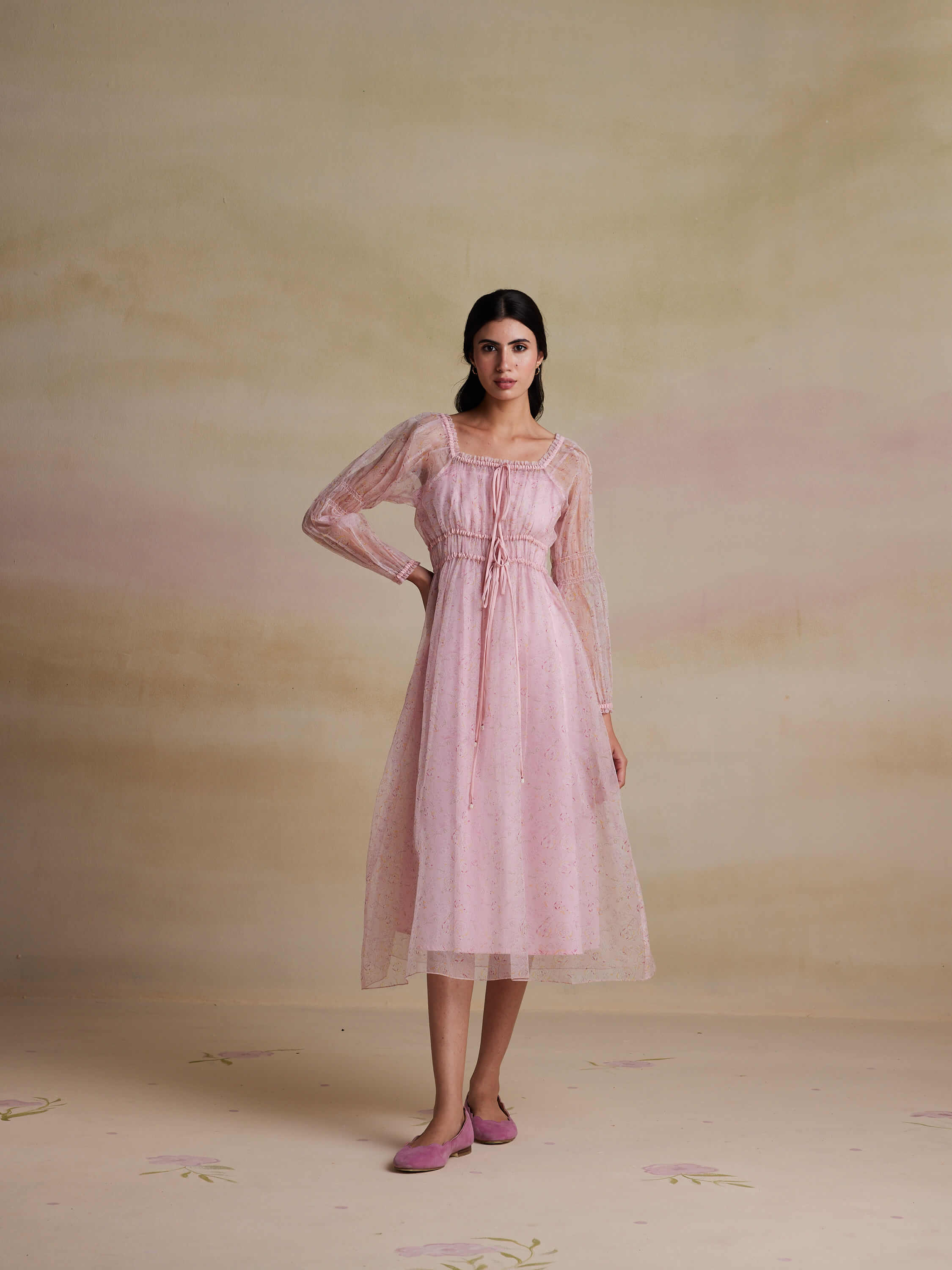 Teaberry Organza Dress - Image 4