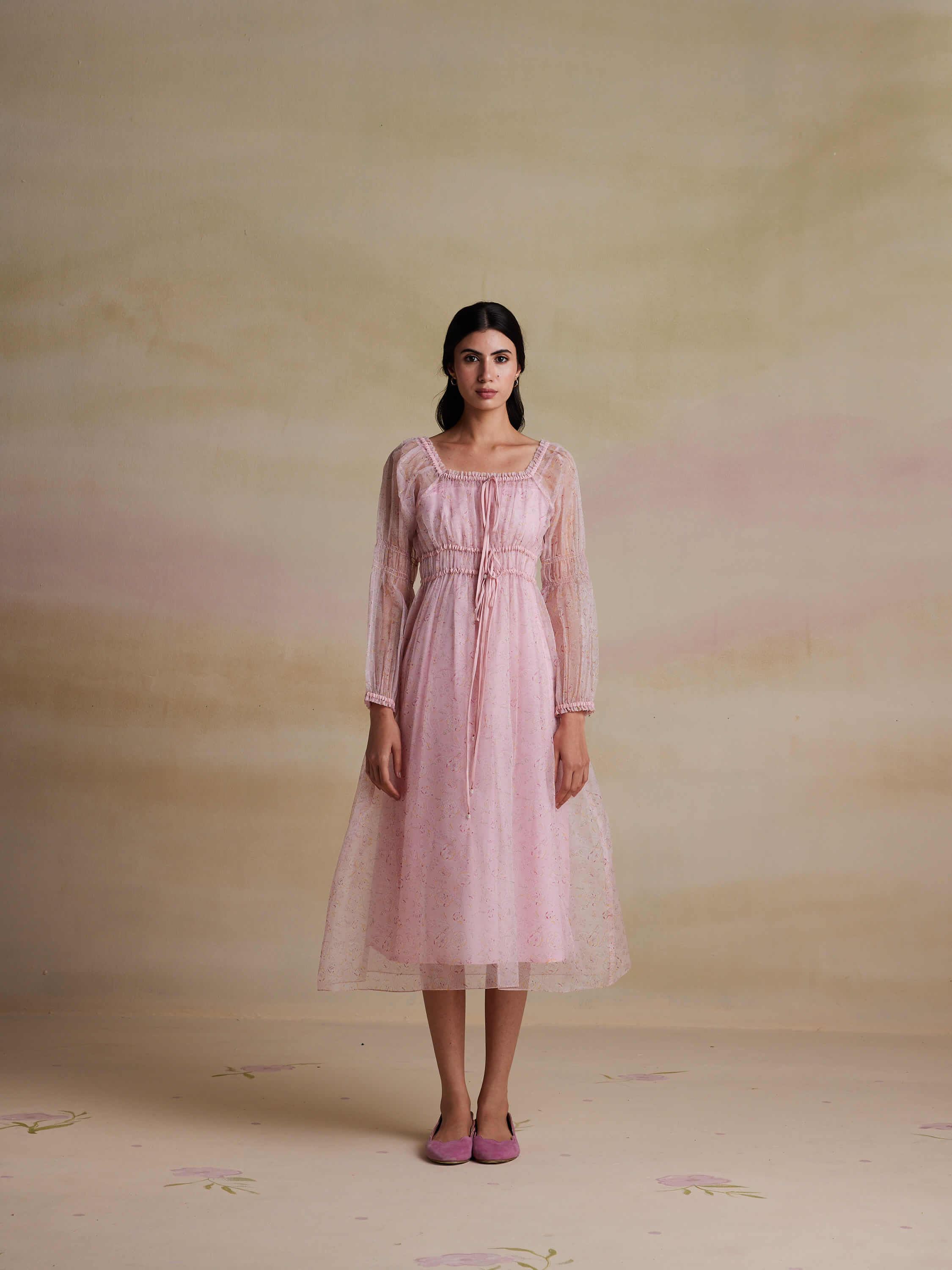 Teaberry Organza Dress - Image 2