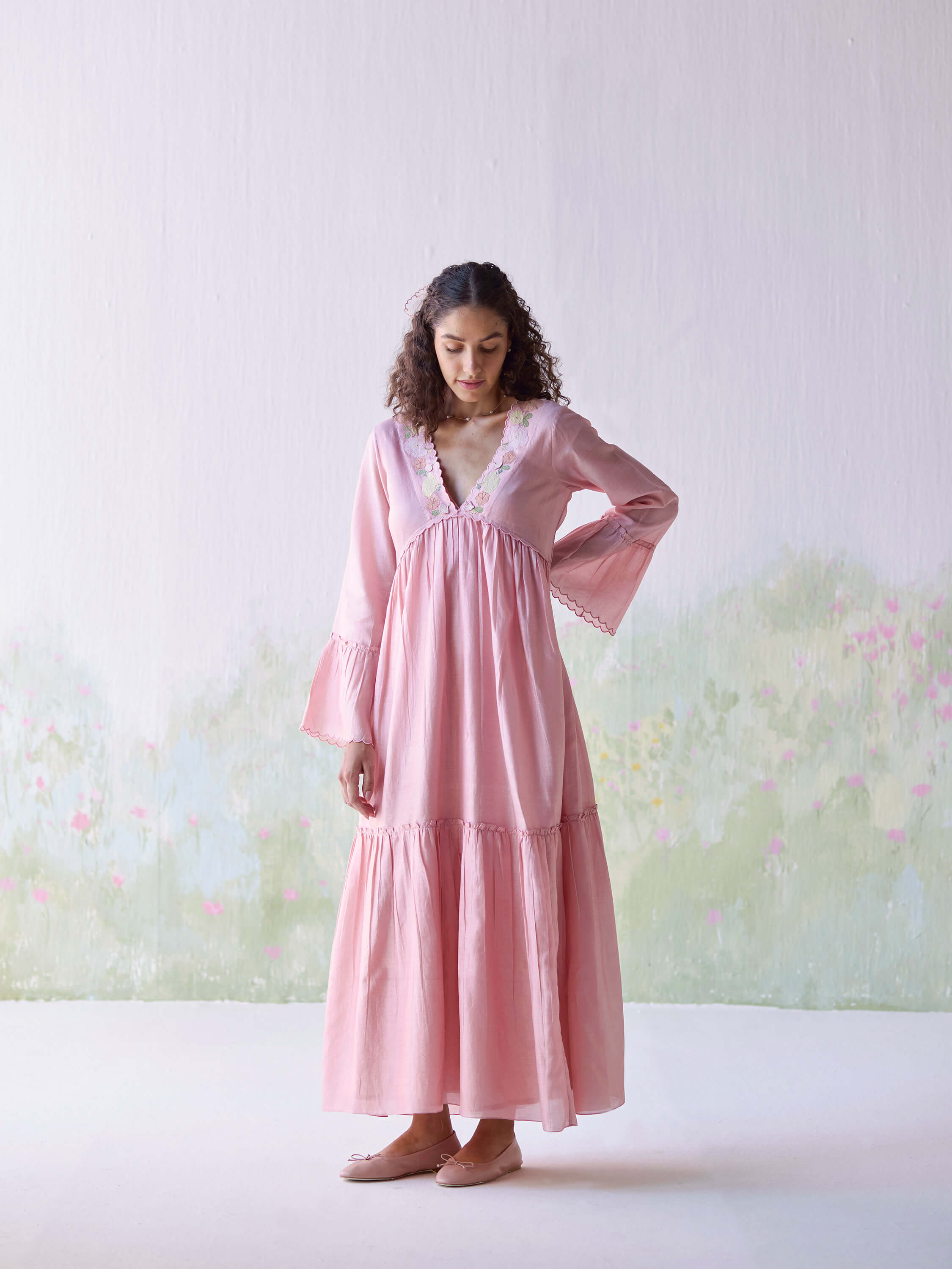 Berry Orchards Maxi Dress - Image 6