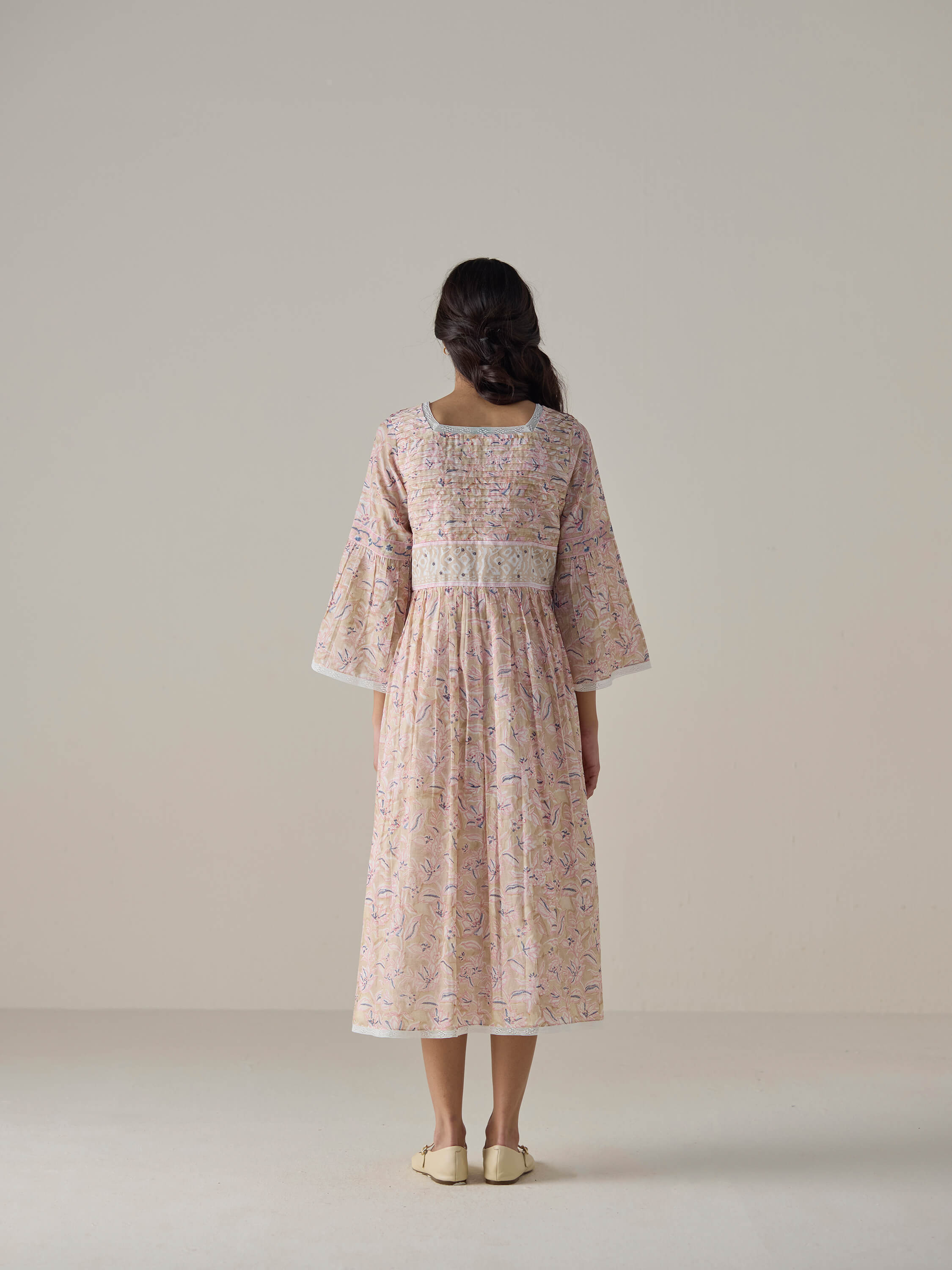 Shifting Sands Chintz Dress