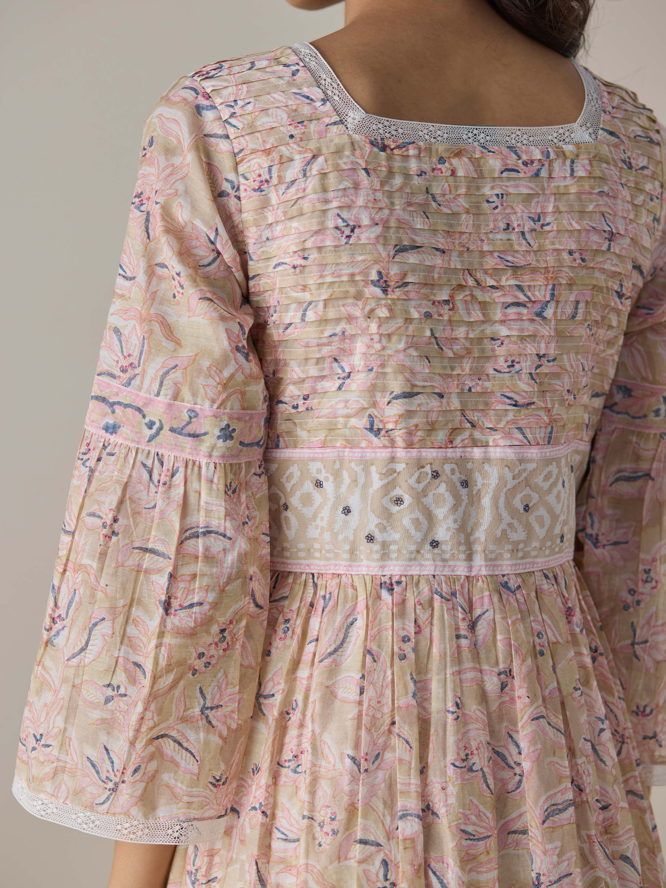 Shifting Sands Chintz Dress