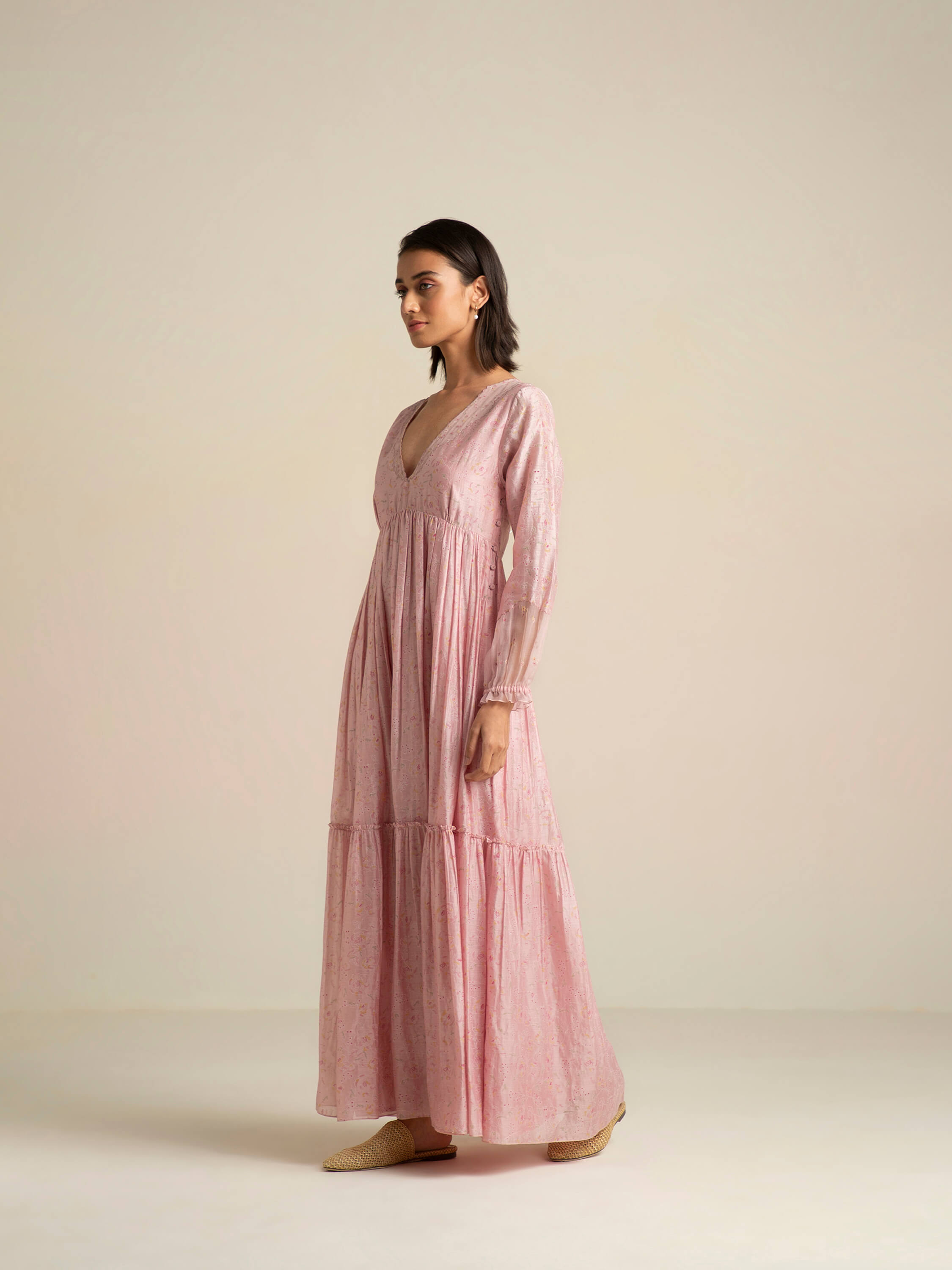 Crystal Pink Maxi Dress - Image 4