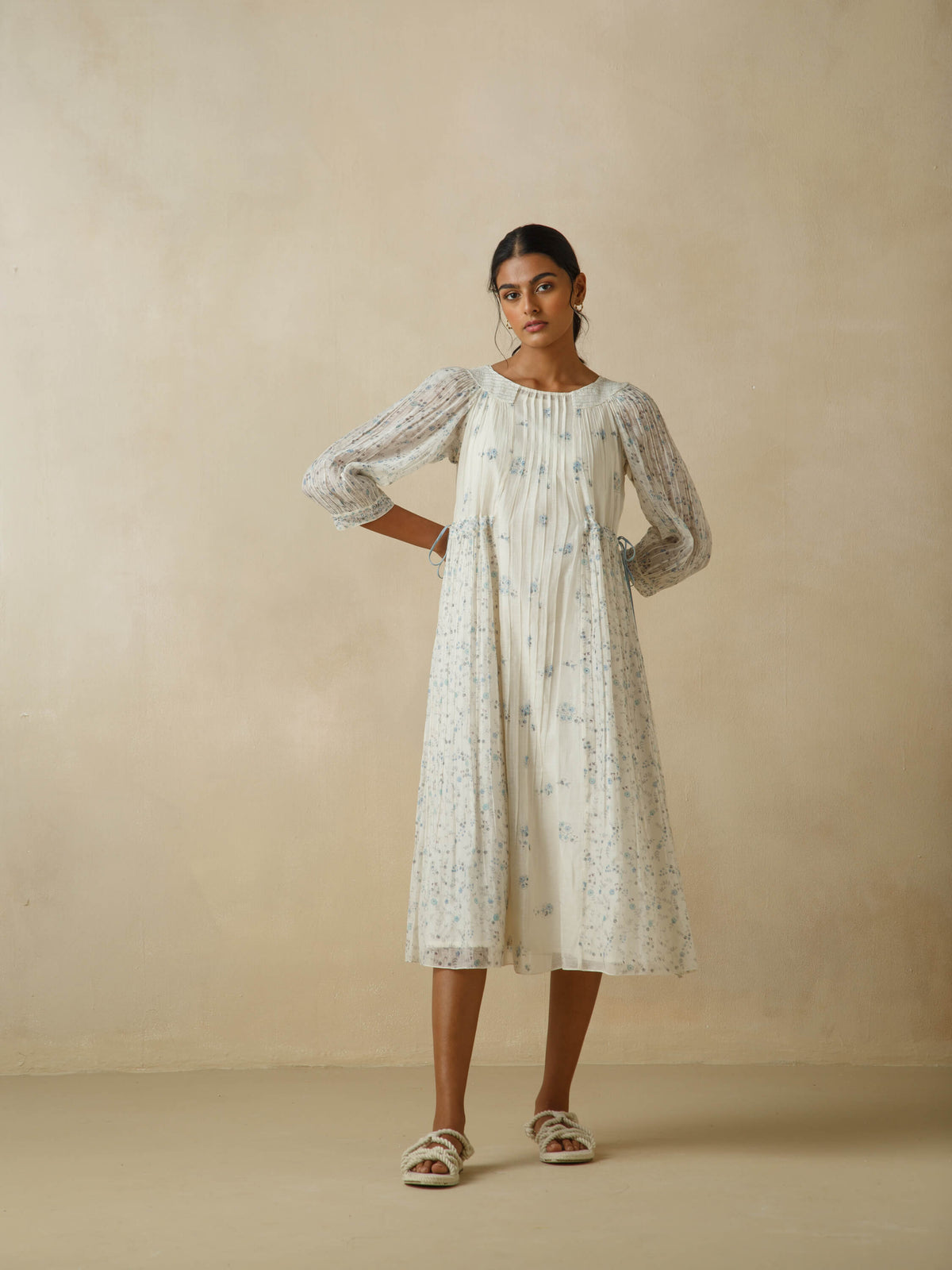 Harmony Azure Dress: Embrace Effortless Elegance - Buna Studio!