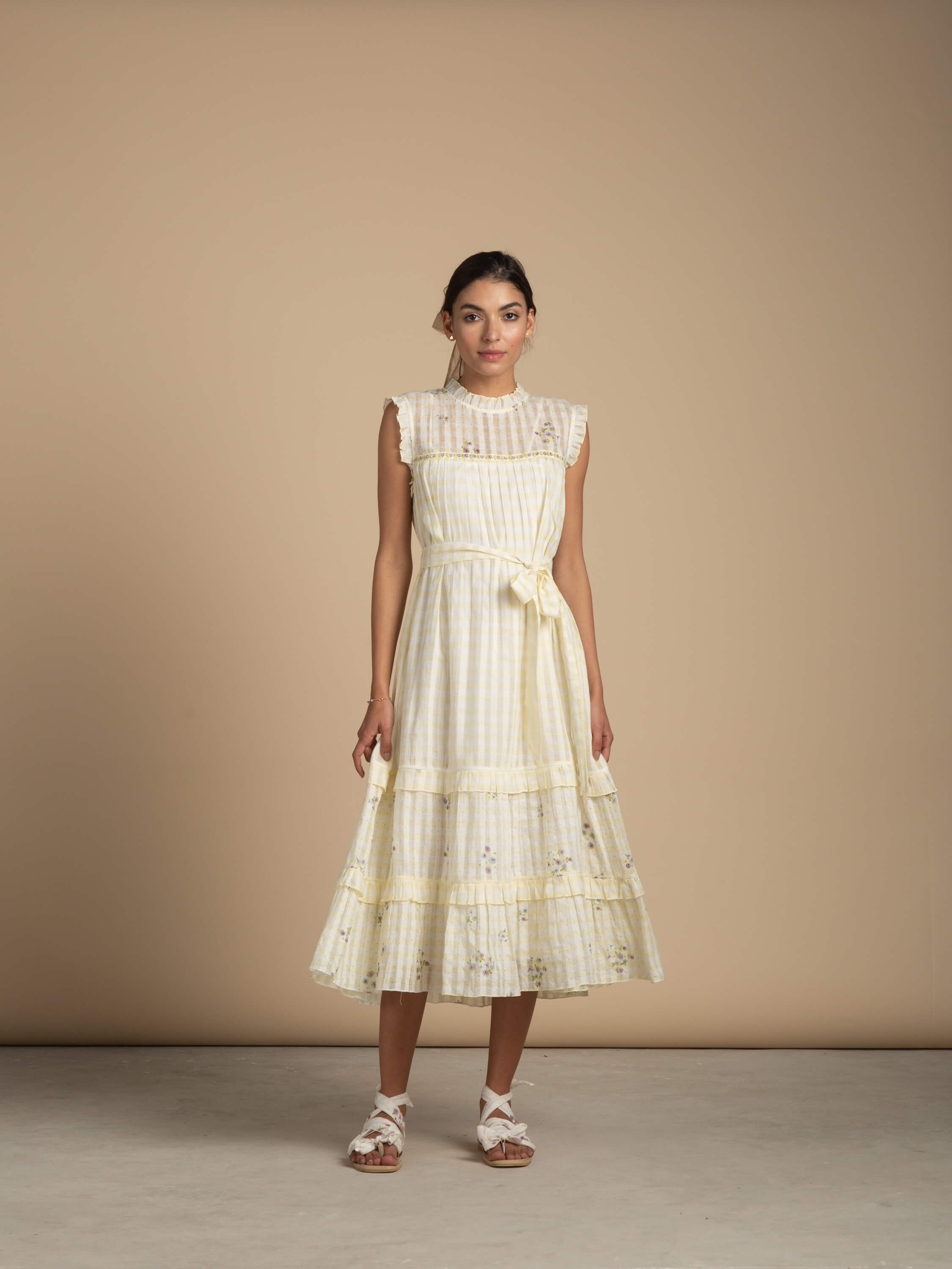 Laguna Ruffle Dress - BunaStudio