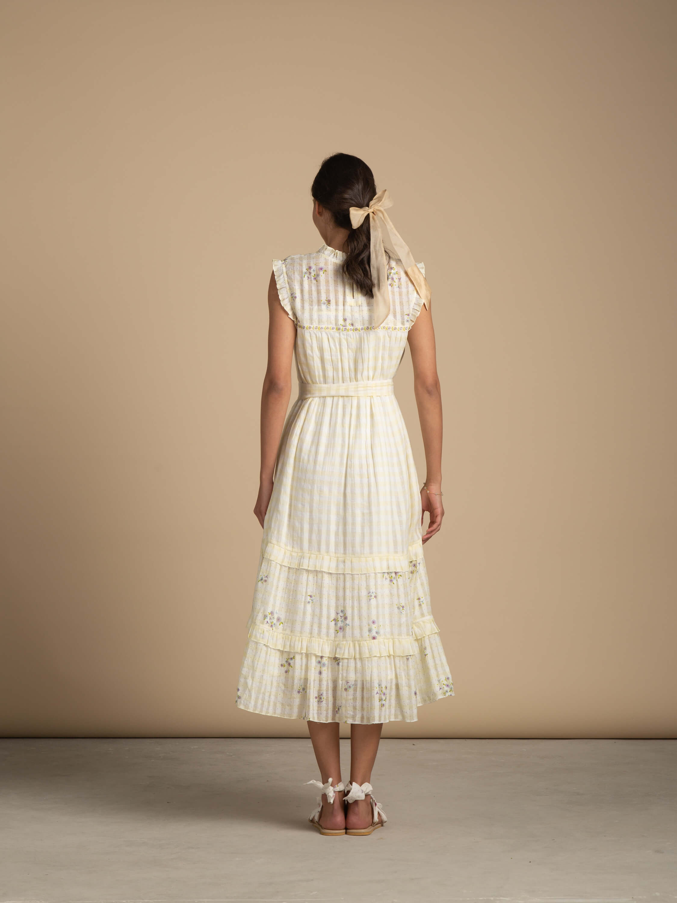 Laguna Ruffle Dress - BunaStudio