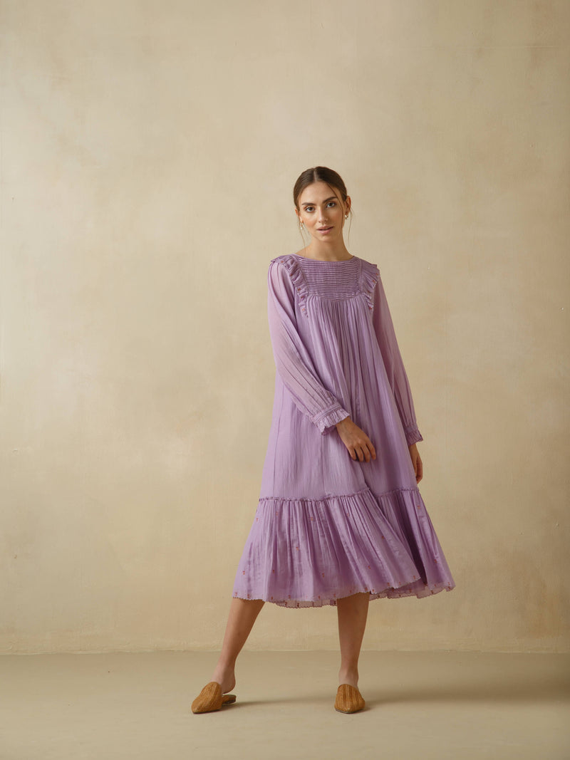 Mayfield Geranium Dress – BunaStudio