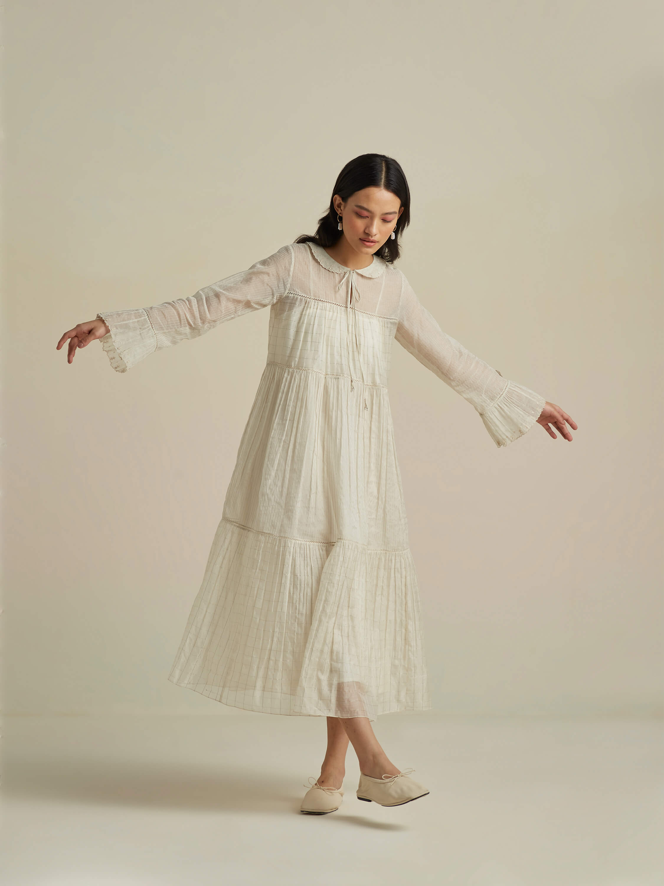 Opaline Tier Dress - BunaStudio