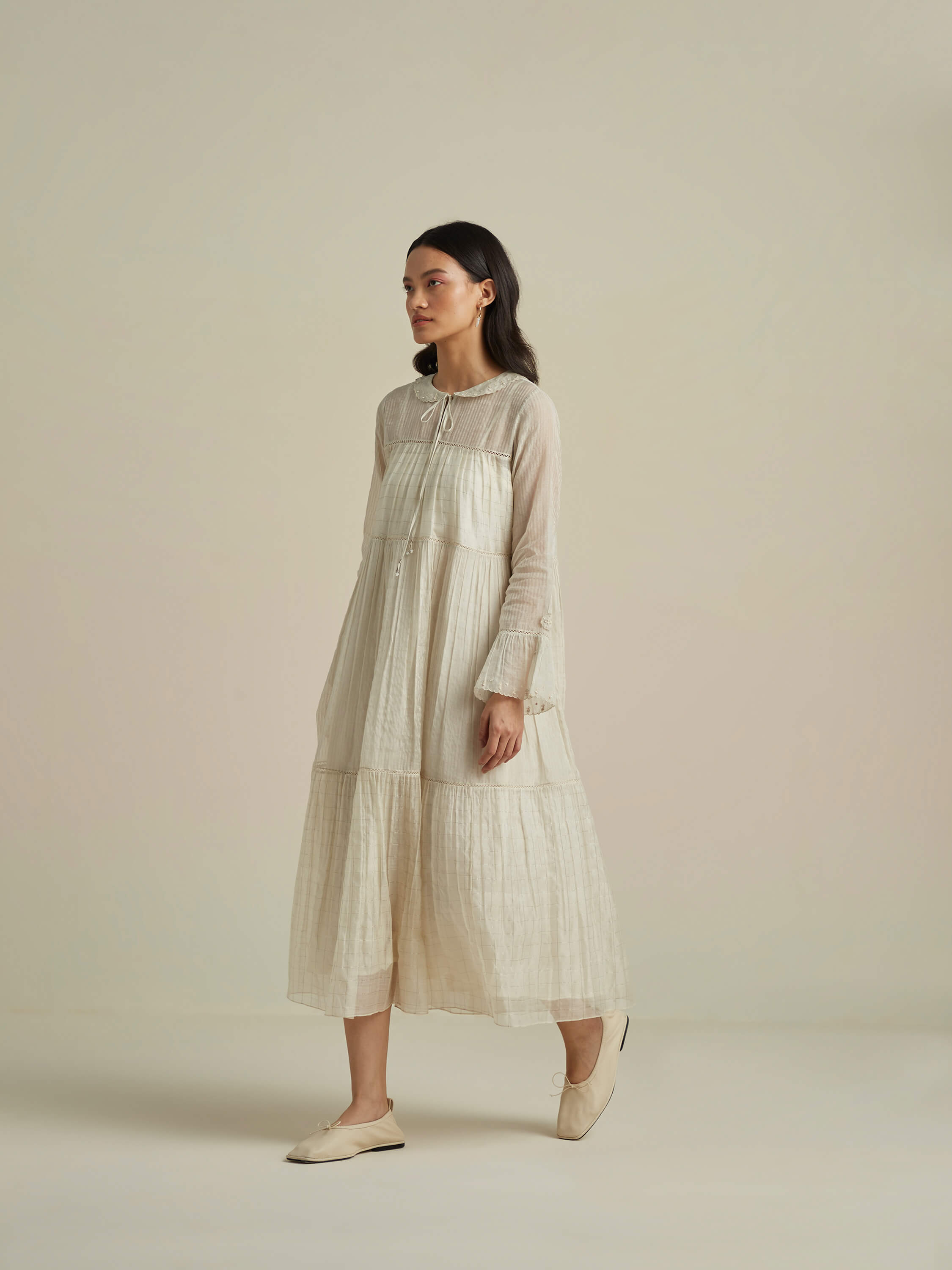 Opaline Tier Dress - BunaStudio