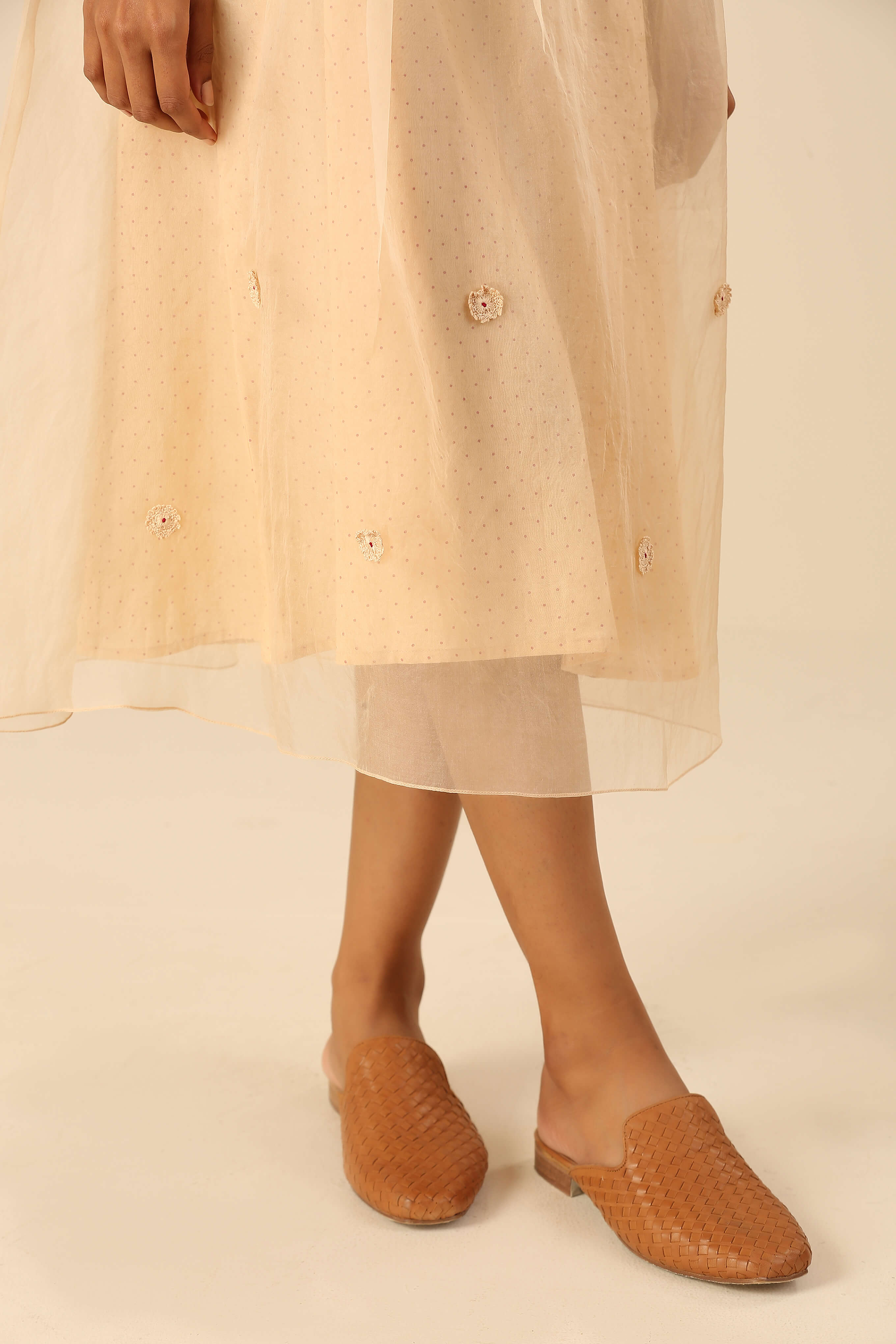 Paperwings Organza Midi Dress - Image 7
