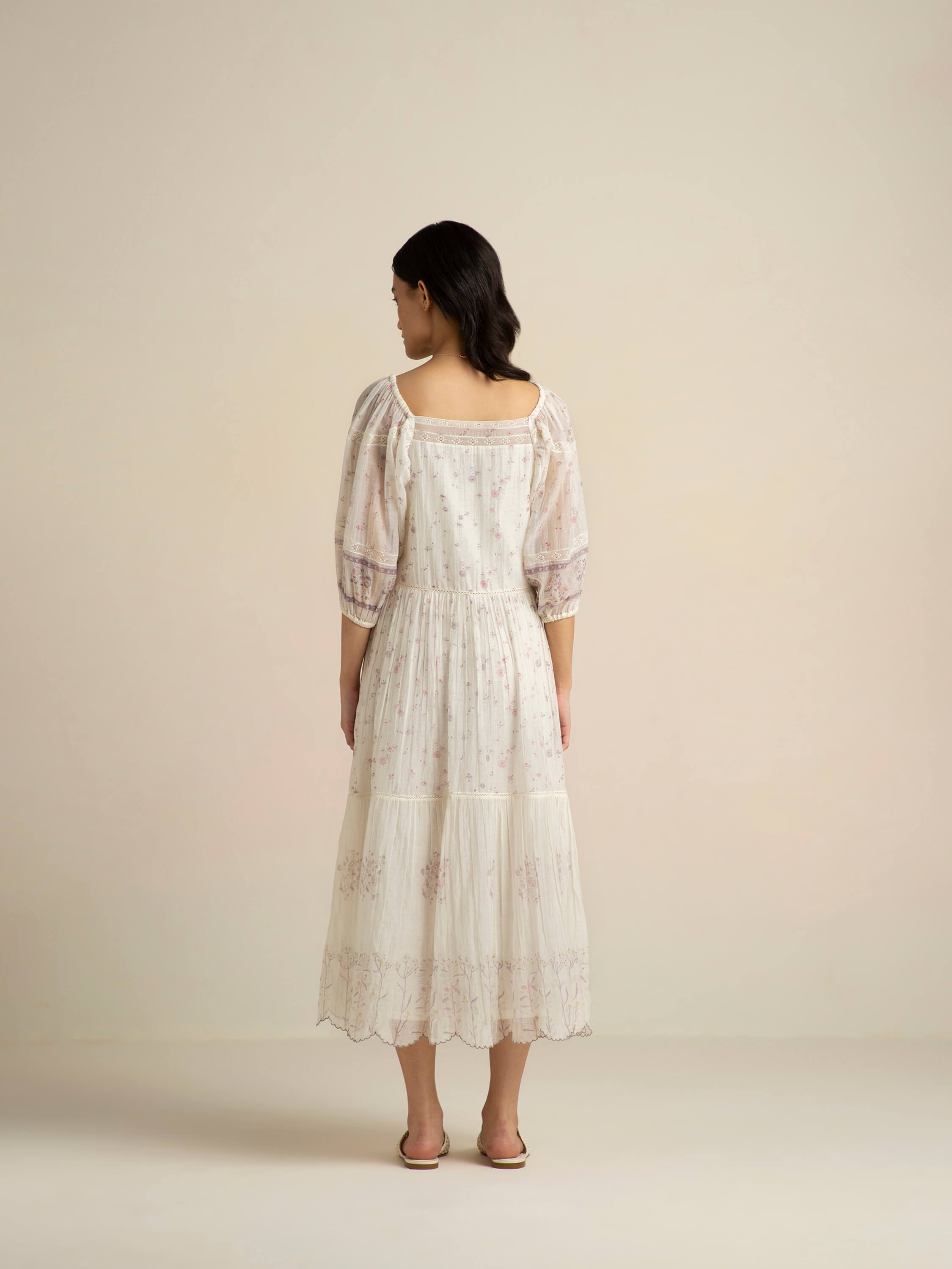 Woven Pearl Dress - Image 5