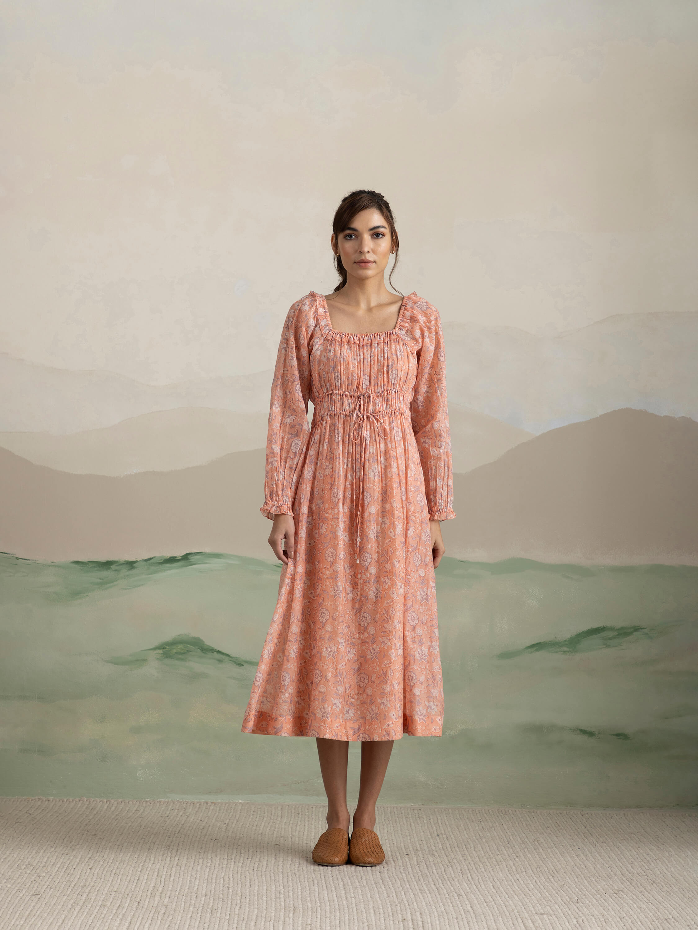 Peony Voyager Midi Dress - Image 2