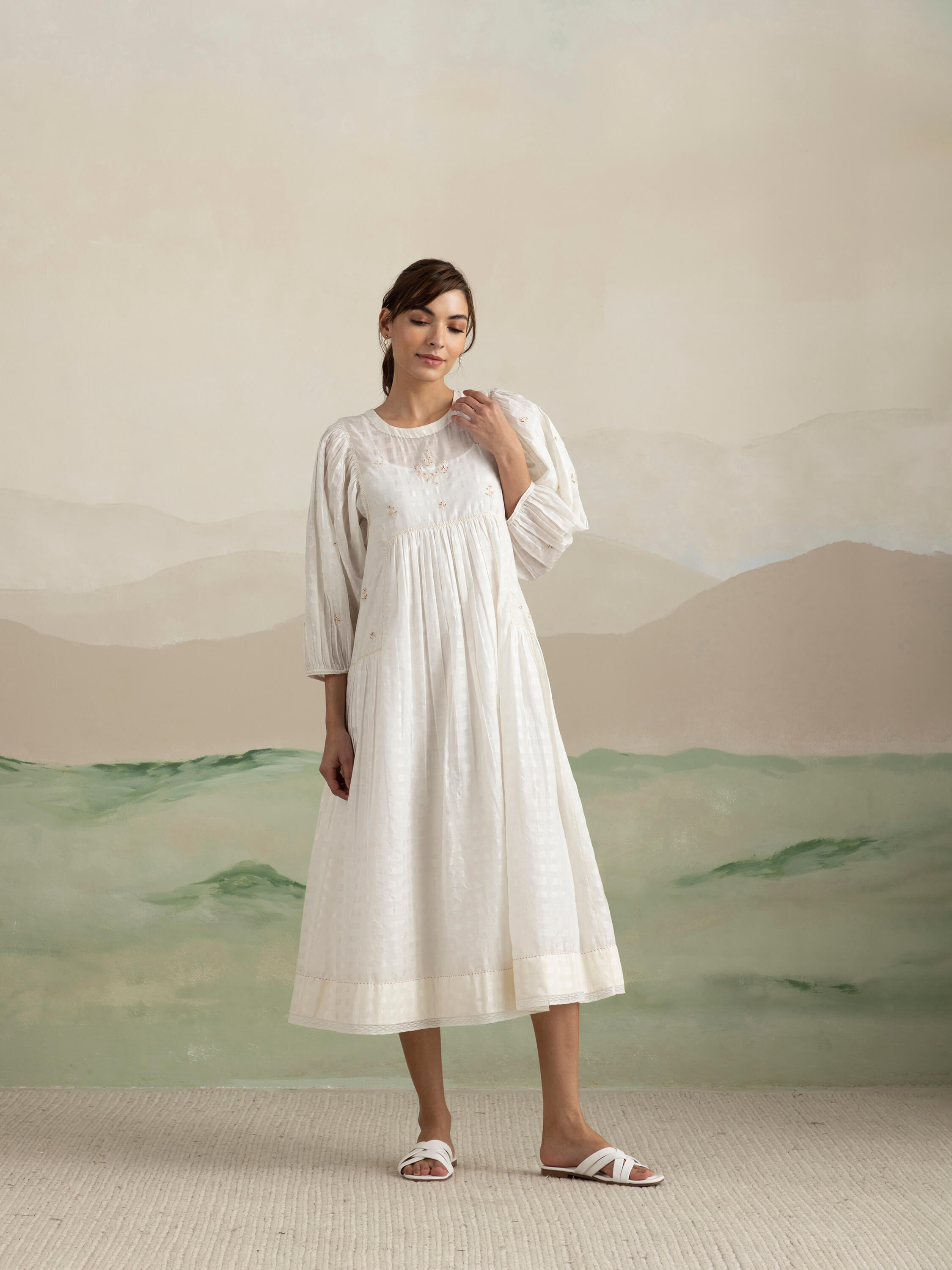 Tea Ceremony Midi Dress - Image 7