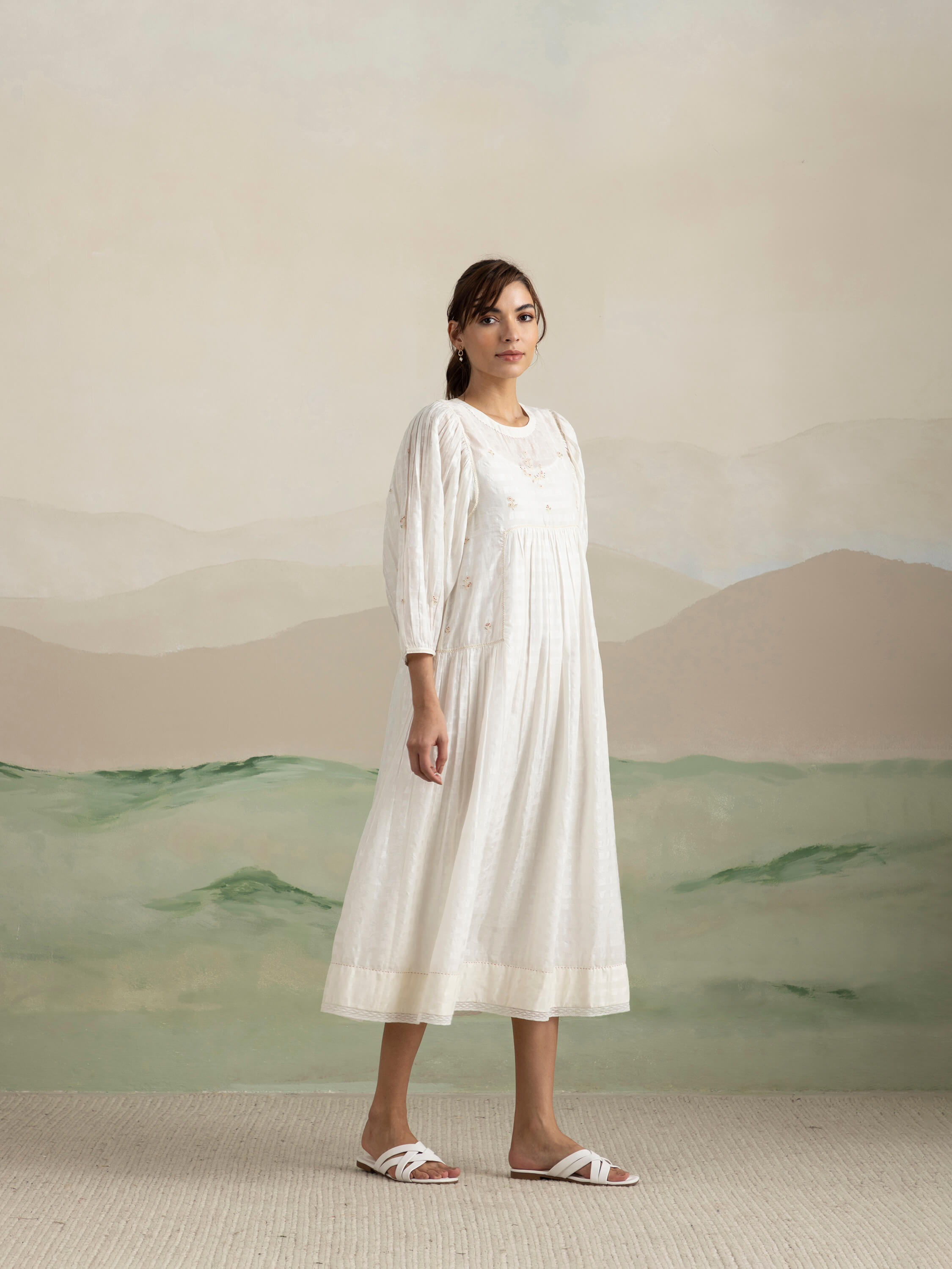 Tea Ceremony Midi Dress - Image 5