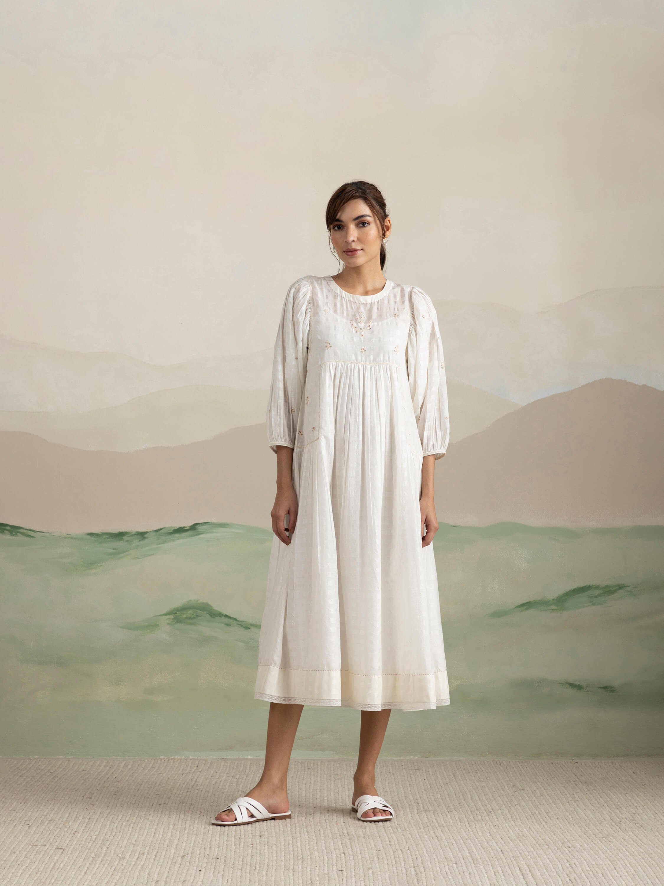 Tea Ceremony Midi Dress - Image 4