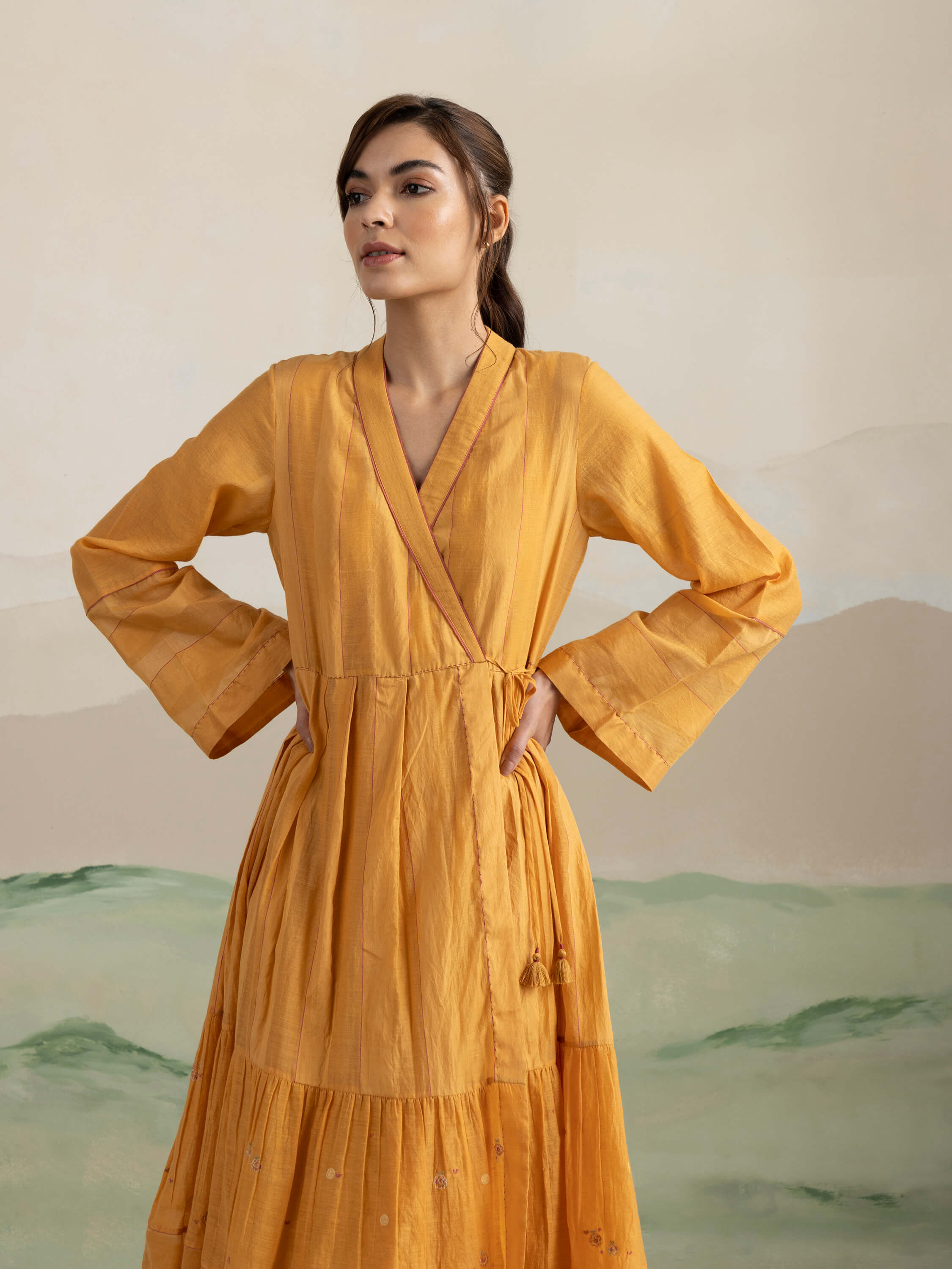 Amber Heirloom Wrap Dress - Image 5