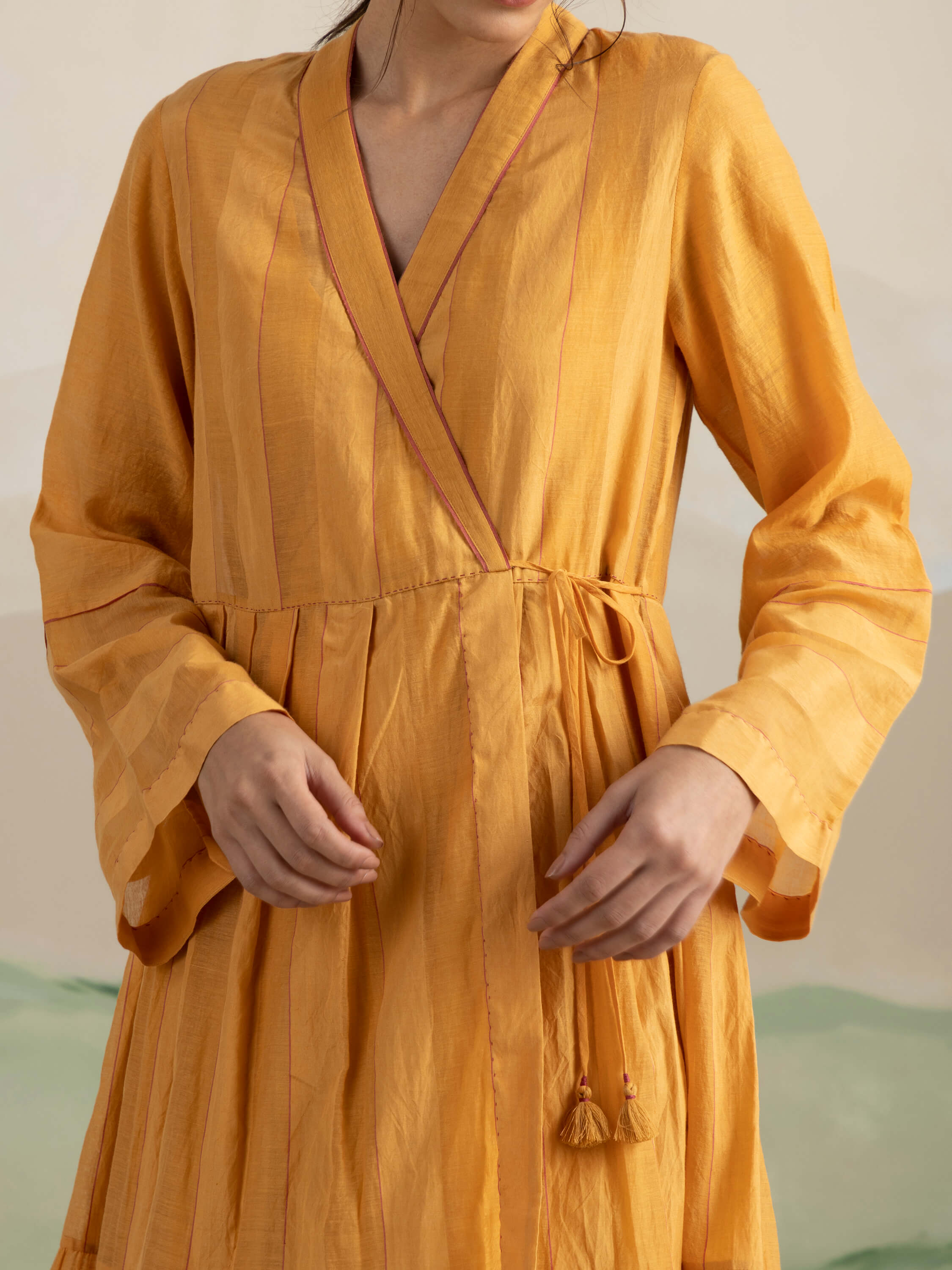 Amber Heirloom Wrap Dress - Image 7