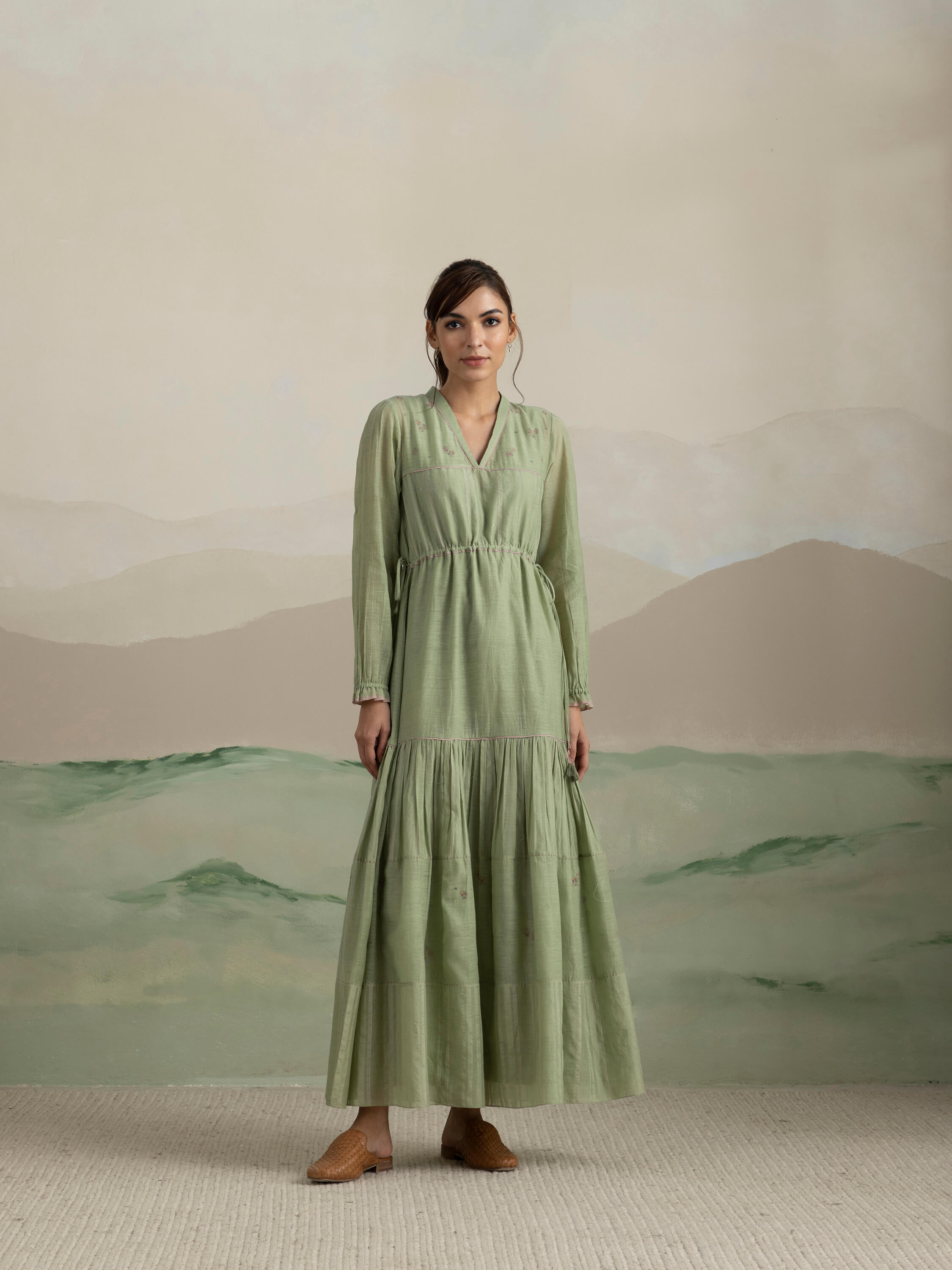 Jade Lime Maxi Dress - Image 2